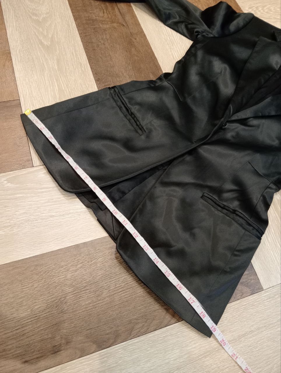 Haider Ackermann HAIDER ACKERMANN STRETCH ACTATE BLAZER - SIZE 34 BLACK Size XXS / US 00 / IT 34 - 15 Thumbnail