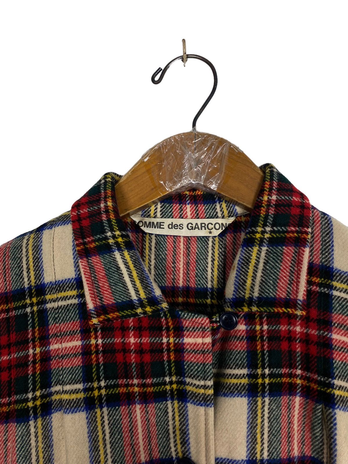Comme des Garcons Rare‼️ Vintage Comme Des Garcons Tartans Long Coat Size M / US 6-8 / IT 42-44 - 10 Thumbnail