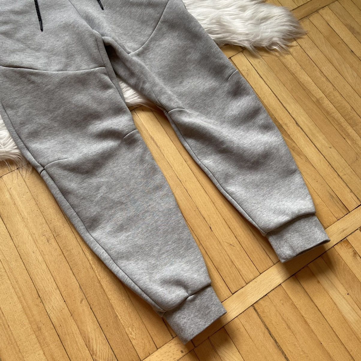 Nike 📌 Nike Tech Fleece Gray Pants Sweatpants Size US 28 / EU 44 - 6 Thumbnail