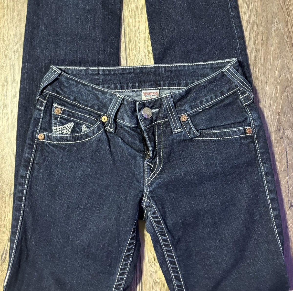 True Religion True Religion Jeans Size 28" / US 6 / IT 42 - 3 Thumbnail