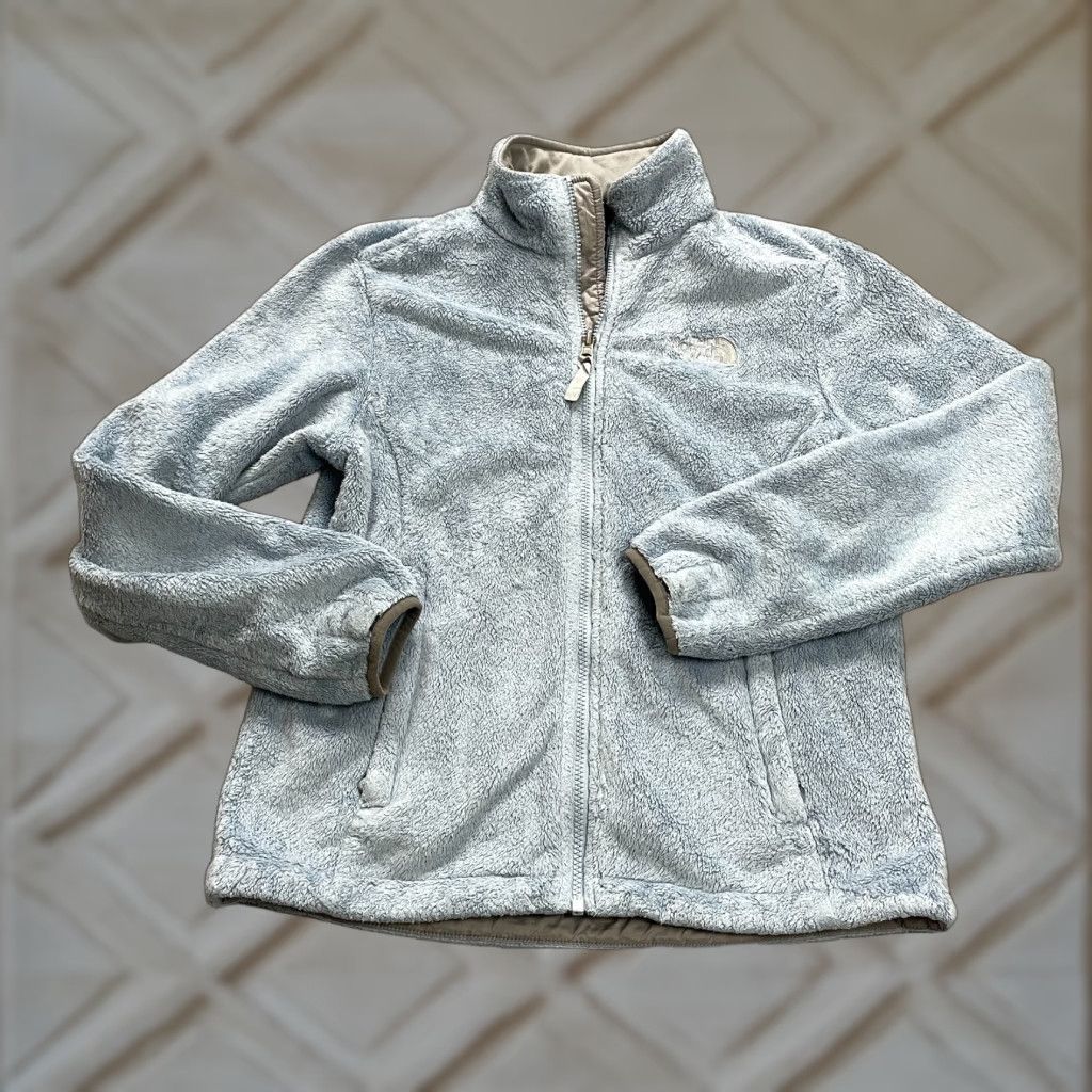 The North Face THE NORTH FACE Osito Fleece Jacket Women S Blue Full Zip Pocket High Neck Size S / US 4 / IT 40 - 1 Thumbnail