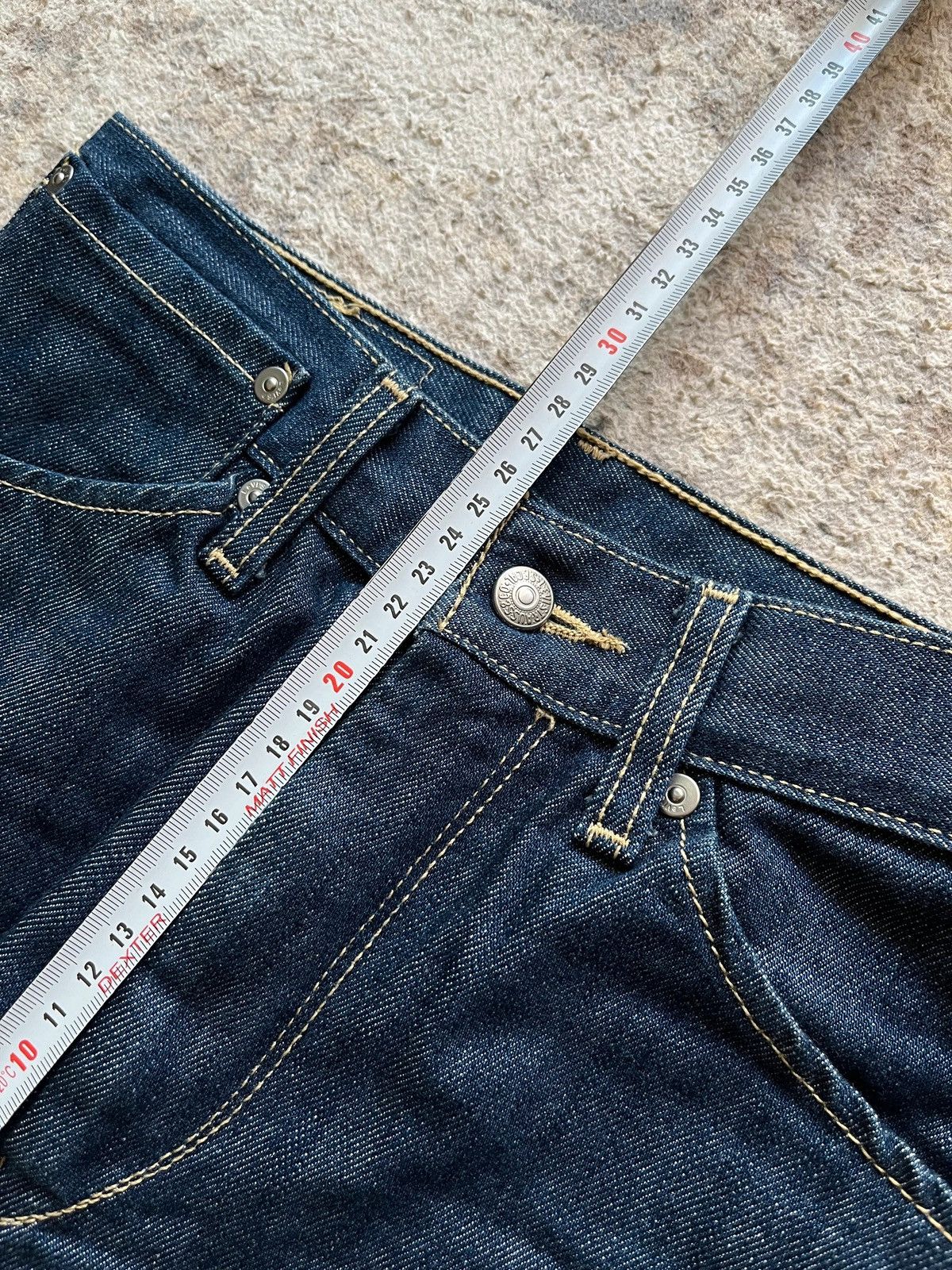 Levi's Levi’s Engineering Sample Blue Star Women’s W 27 2000s Size US 27 - 14 Thumbnail