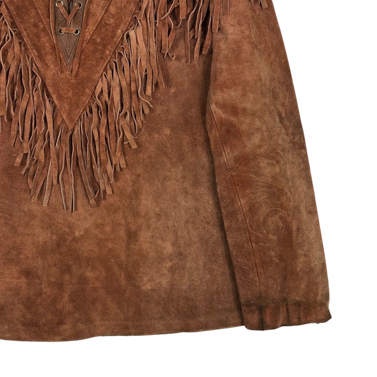 Japanese Brand 🔥Vintage Leather Jacket Cowboy Wear Utility Biker Racer Size US M / EU 48-50 / 2 - 5 Thumbnail