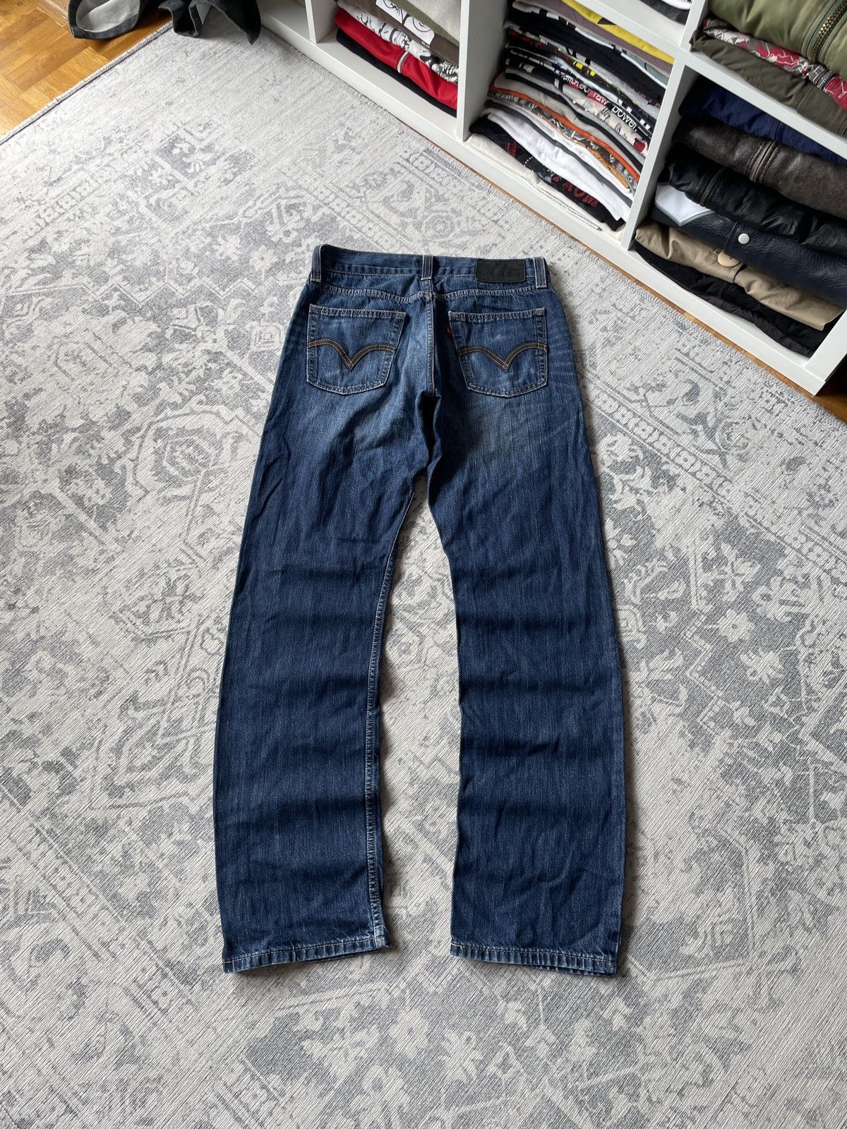 Japanese Brand × Levi's Vintage Levis Flared Jeans Mud Washed Faded Distressed Y2K Size US 32 / EU 48 - 1 Thumbnail