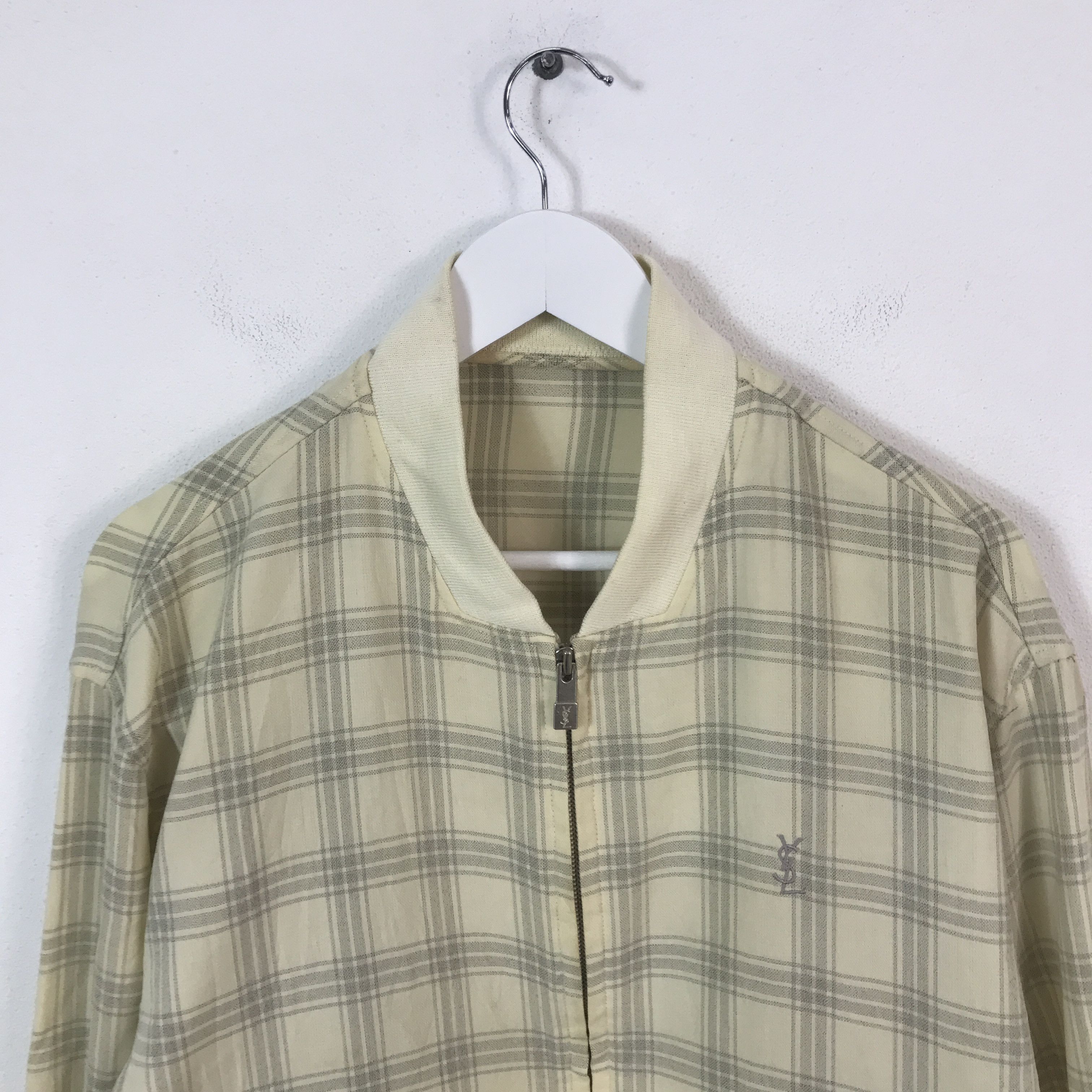Designer × Yves Saint Laurent Yves Saint Laurent Zipper Jacket Size US L / EU 52-54 / 3 - 2 Thumbnail