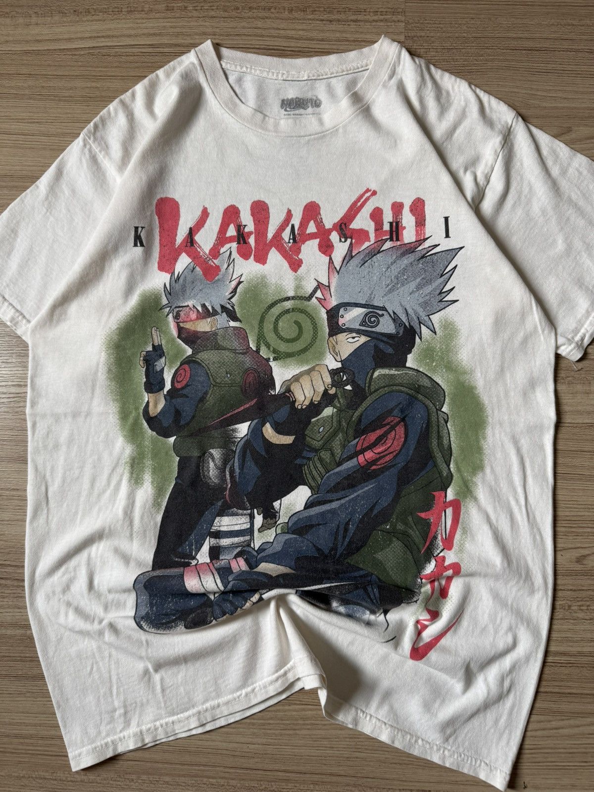 Cartoon Network × Vintage Naruto x Goat Crew - Kakashi Sensei T Shirt Size US L / EU 52-54 / 3 - 3 Thumbnail