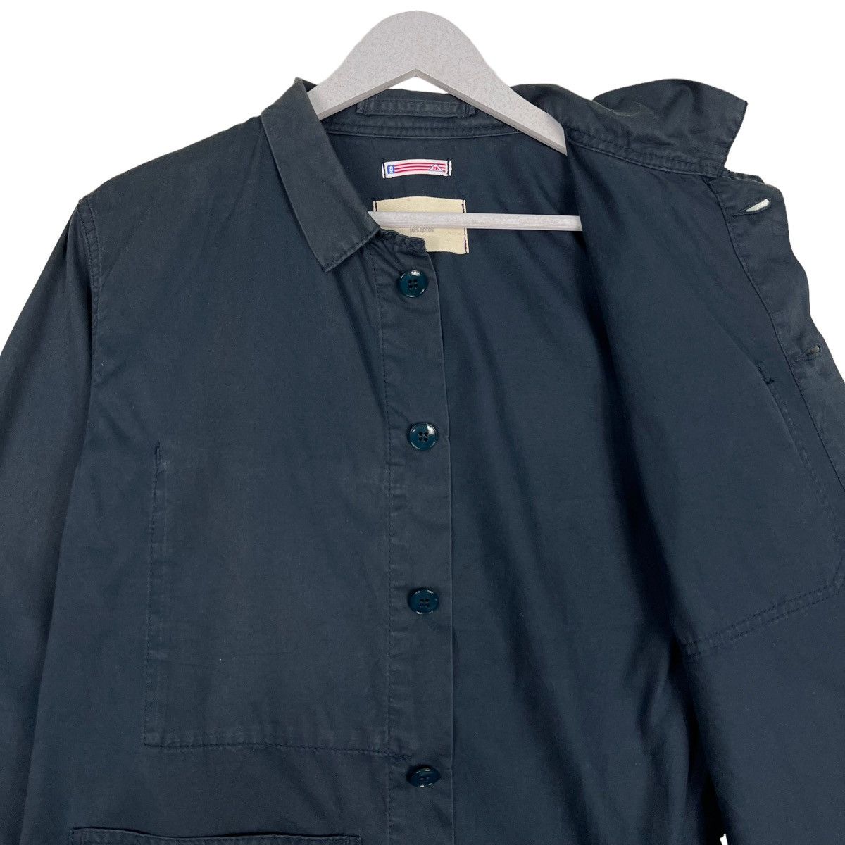 CABANE de ZUCCa 🔥 ZUCCA TRAVAIL ISSEY MIYAKE SHIRTS CHORE JACKET Size US S / EU 44-46 / 1 - 10 Thumbnail