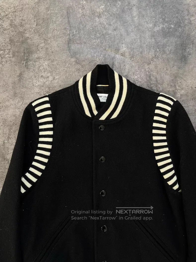 Saint Laurent Paris Saint Laurent Paris Zebra print patchwork woolen baseball Size XS / US 0-2 / IT 36-38 - 2 Thumbnail