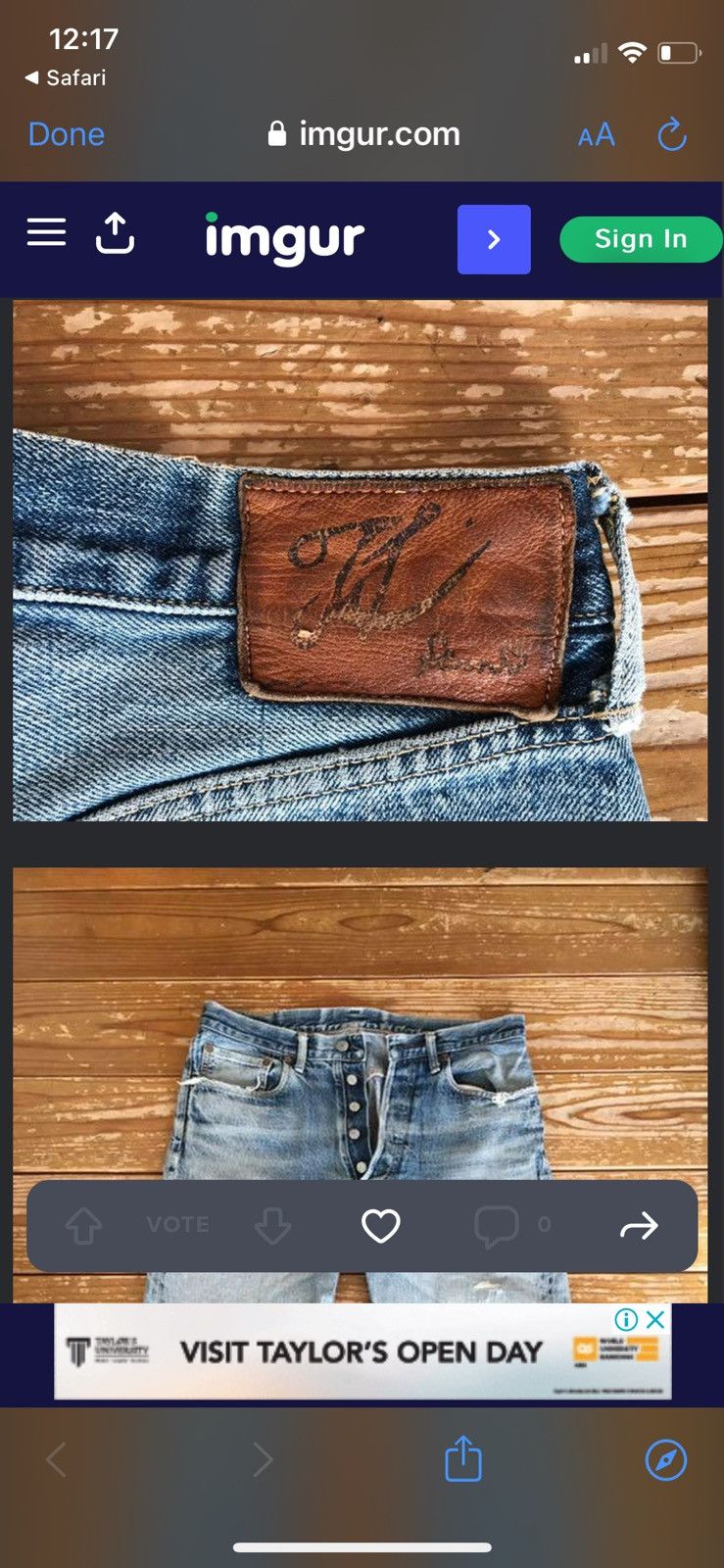 Kapital Vintage Distress Selvedge Toshikiyo Hirata Kapital Jeans Size US 32 / EU 48 - 16 Thumbnail