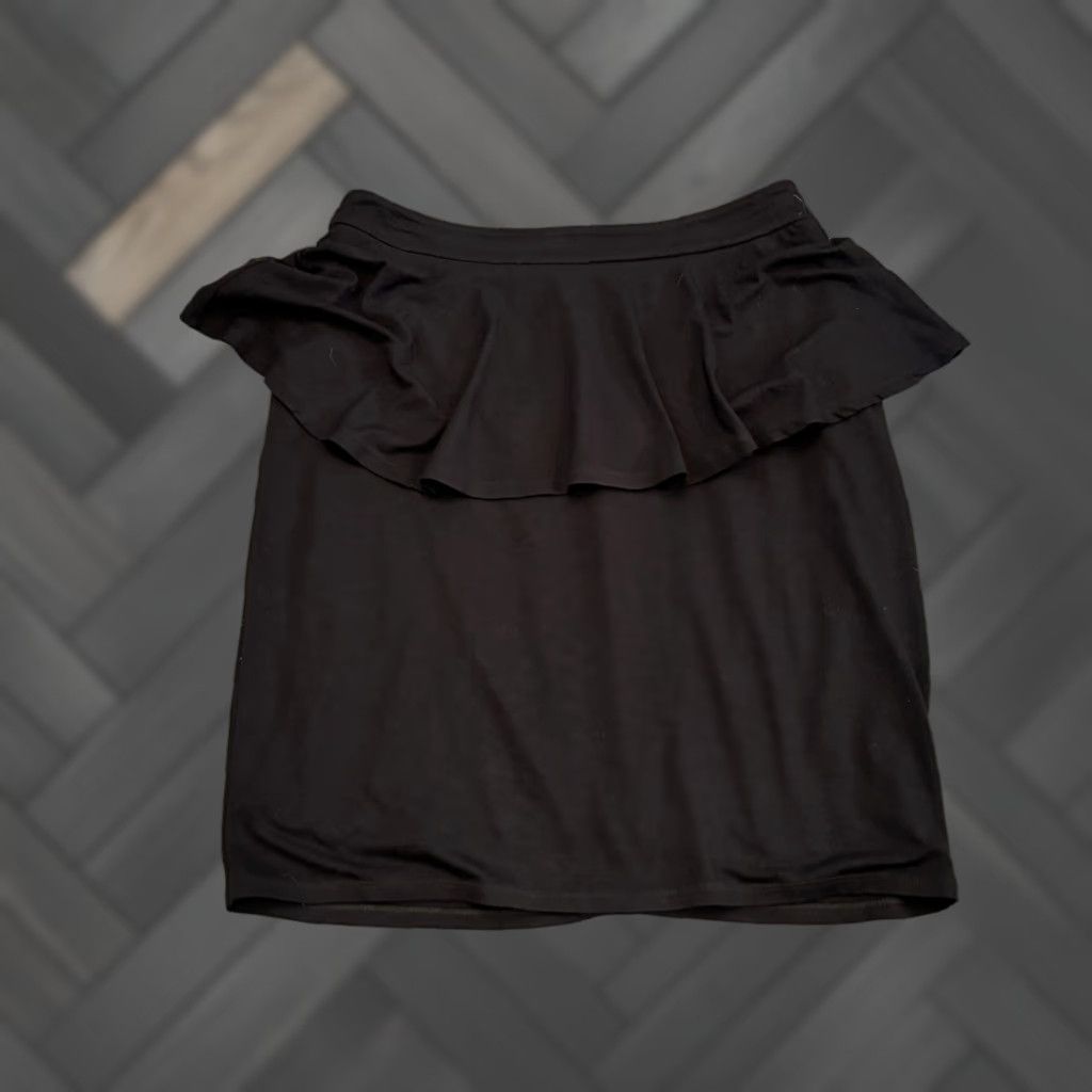 White House Black Market White House Black Market Skirt Womens 2 Black Casual Office Tiered Pencil Size 26" / US 2 / IT 38 - 1 Thumbnail