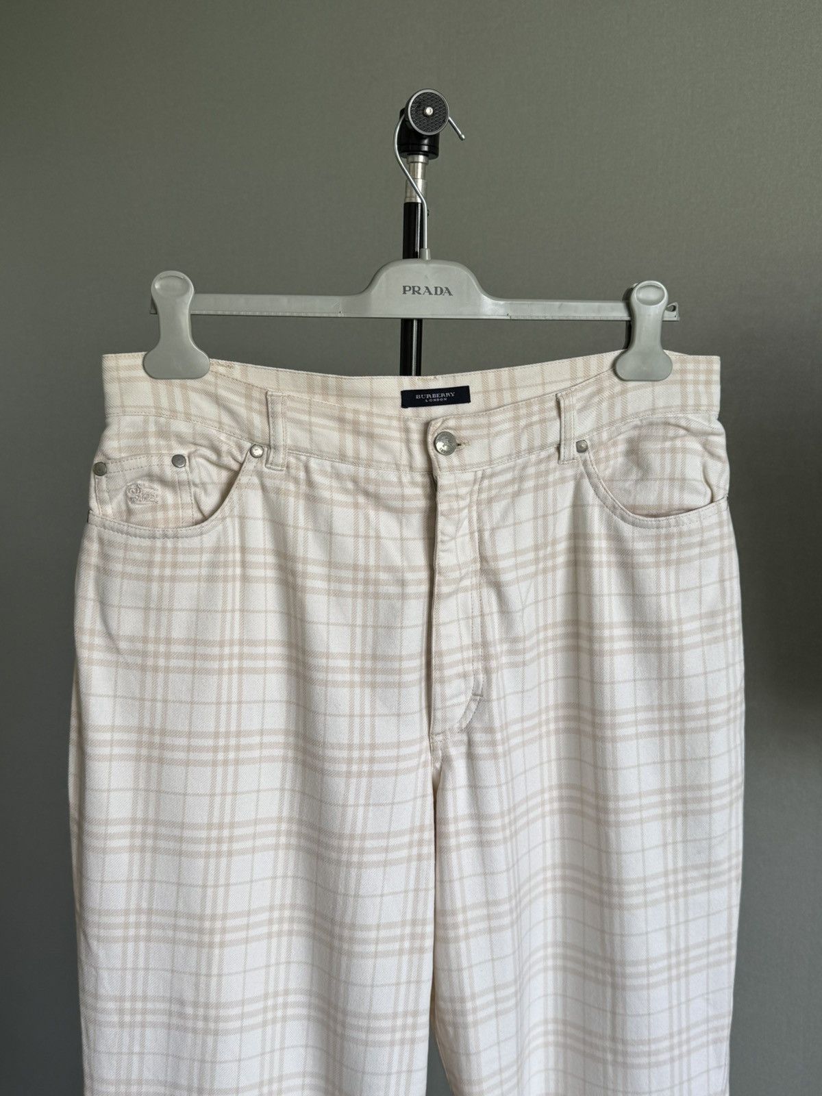 Burberry × Vintage Burberry checked pants Size US 33 - 3 Thumbnail