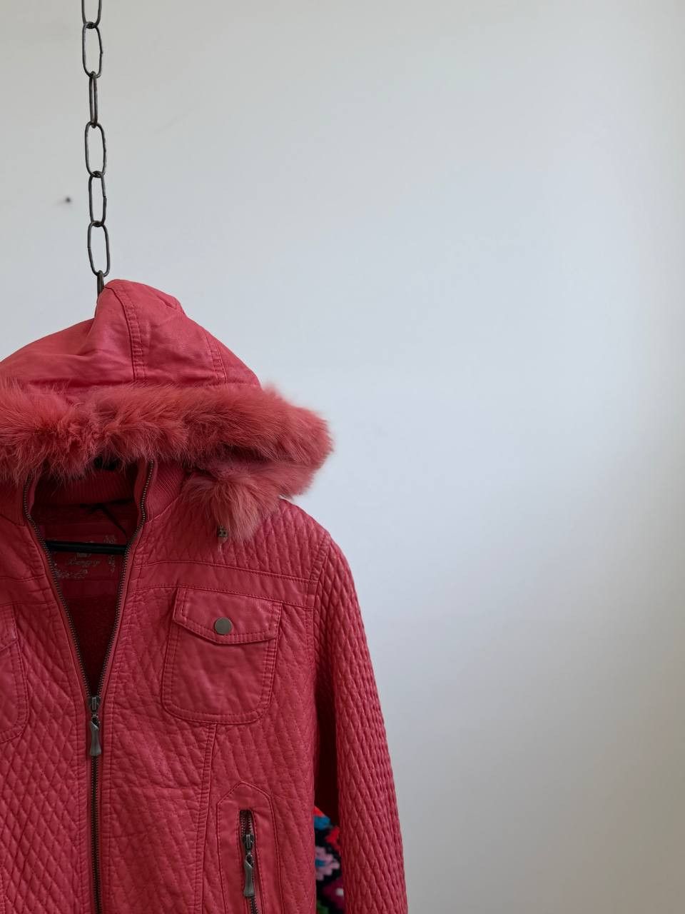 Japanese Brand 00s If Six Was Nine L.G.B. Style Fur Hood Jacket Size S / US 4 / IT 40 - 6 Thumbnail