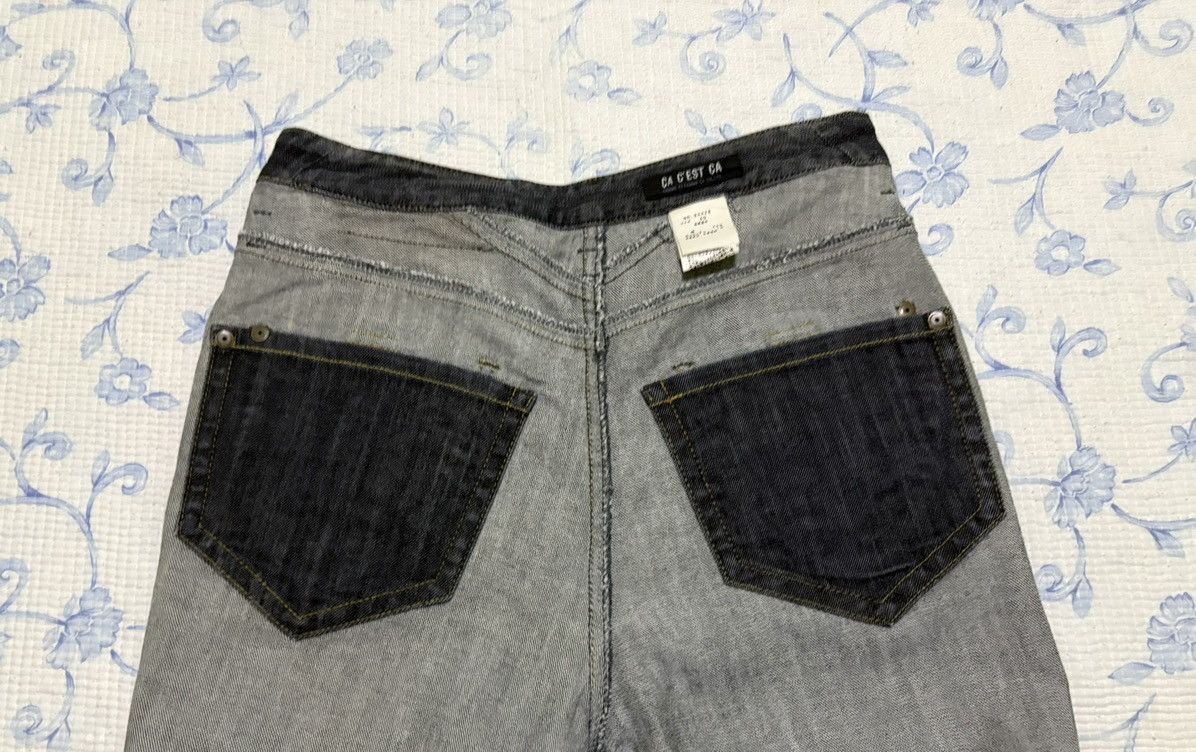 Japanese Brand × Vintage Japanese Comme Ci Comme Ca Streetwear Jeans Flared Denim Size US 28 / EU 44 - 16 Thumbnail