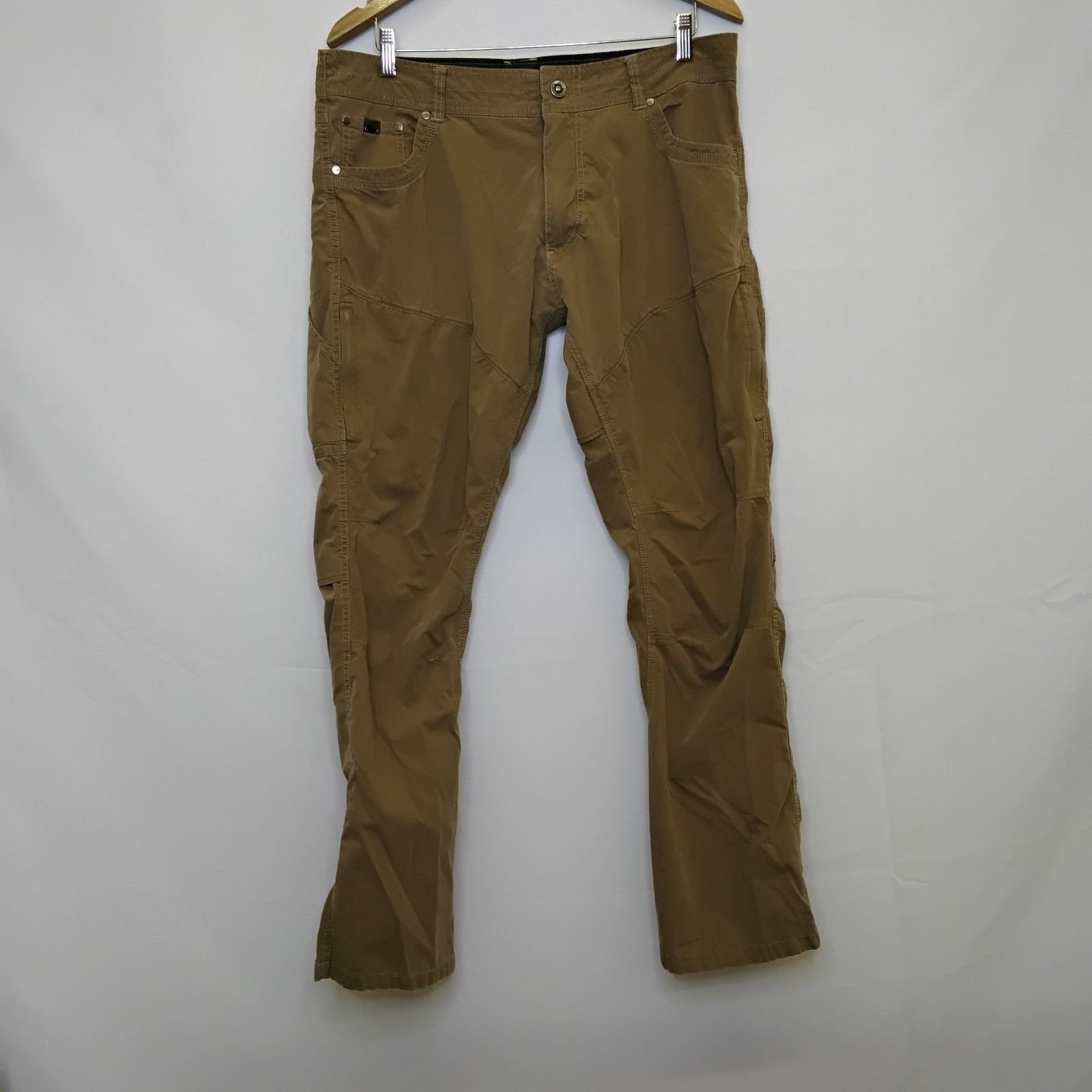 Kuhl Kuhl Double Front Cargo pants Men's 36x32 Brown Vented Size US 36 / EU 52 - 2 Thumbnail