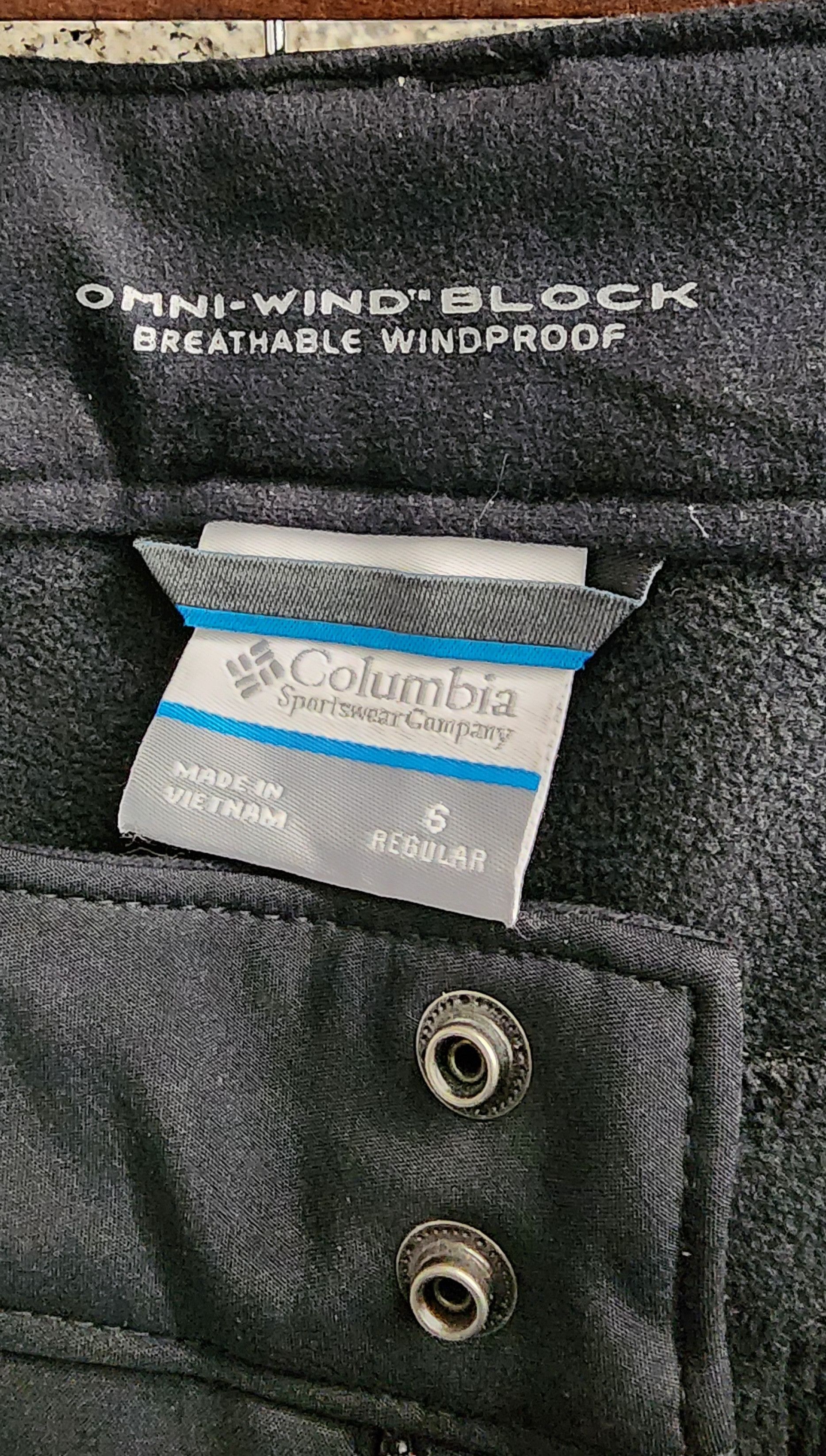Columbia NWT Columbia Squaw Ascent Softshell Pants 6 Regular Black Size 28" / US 6 / IT 42 - 5 Thumbnail