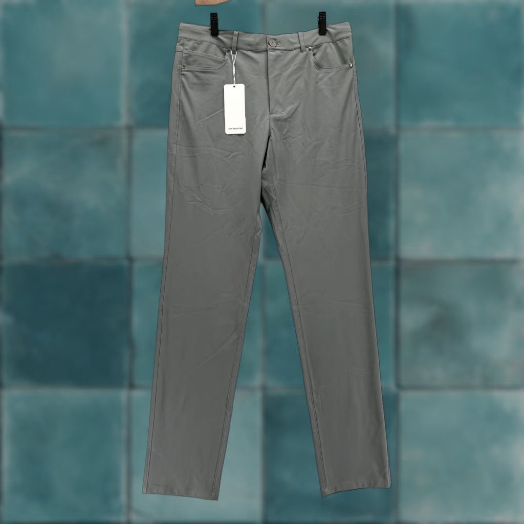Vintage AHA SELECTED Kinetic All Day 6 Pocket Pants Mens M Gray Khakis Pants Size US 31 - 1 Thumbnail