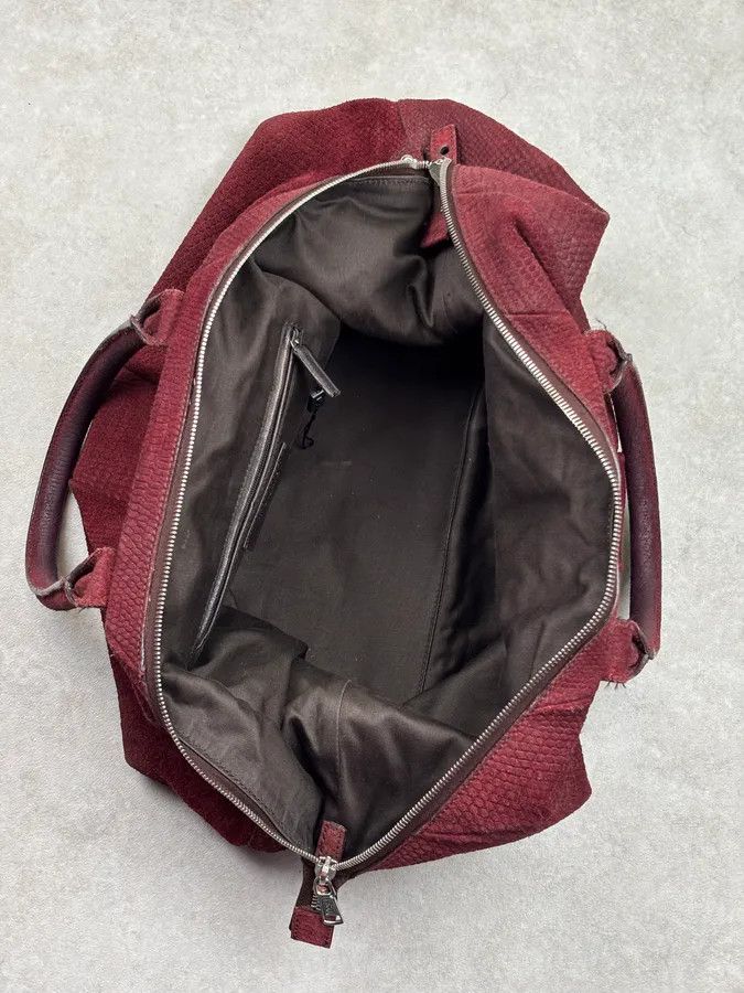 Yves Saint Laurent AW2009 Yves Saint Laurent Bordeaux Leather Handle Bag Size ONE SIZE - 17 Thumbnail