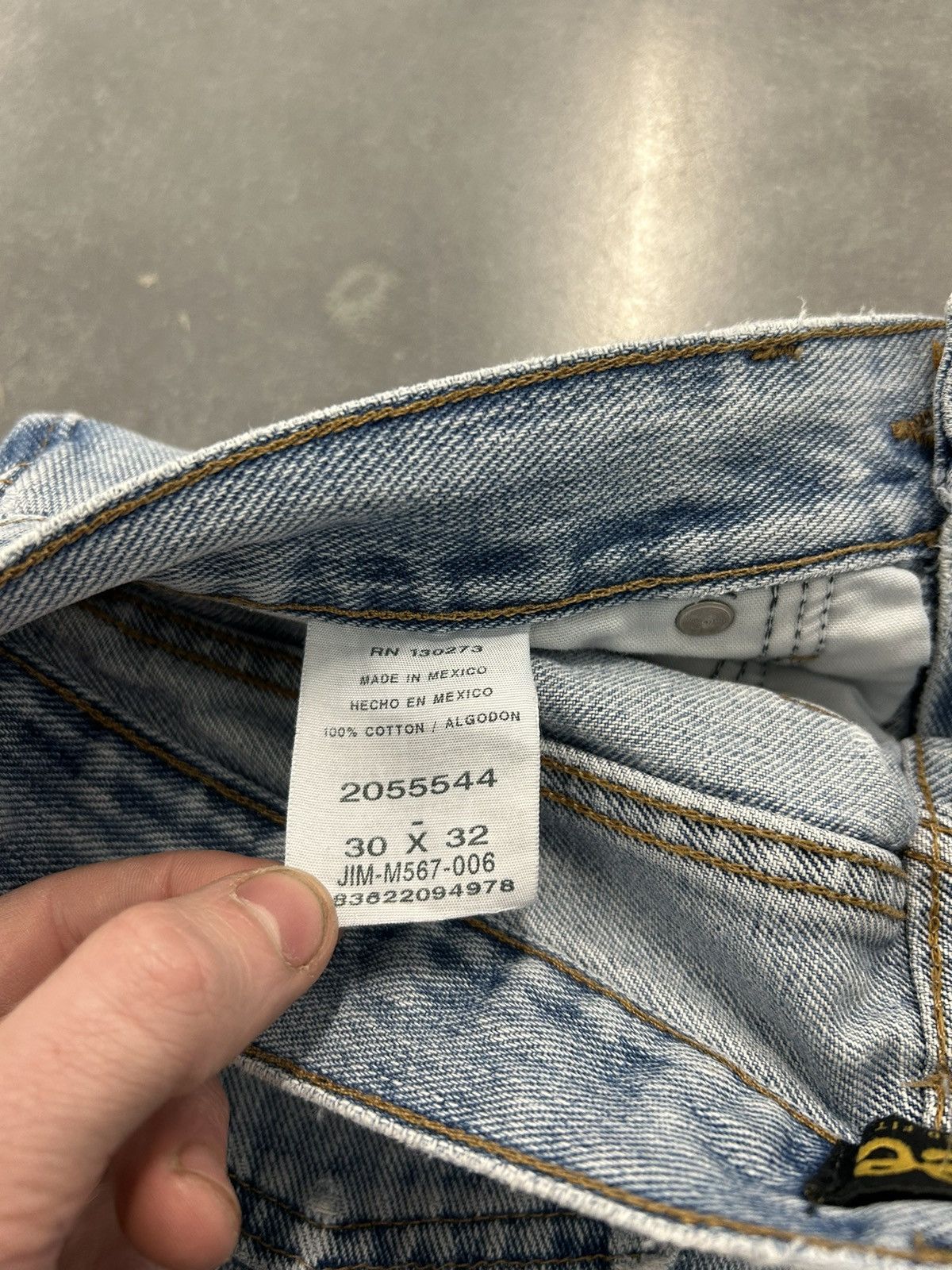 Lee Lee blue denim jeans Size US 30 / EU 46 - 6 Thumbnail