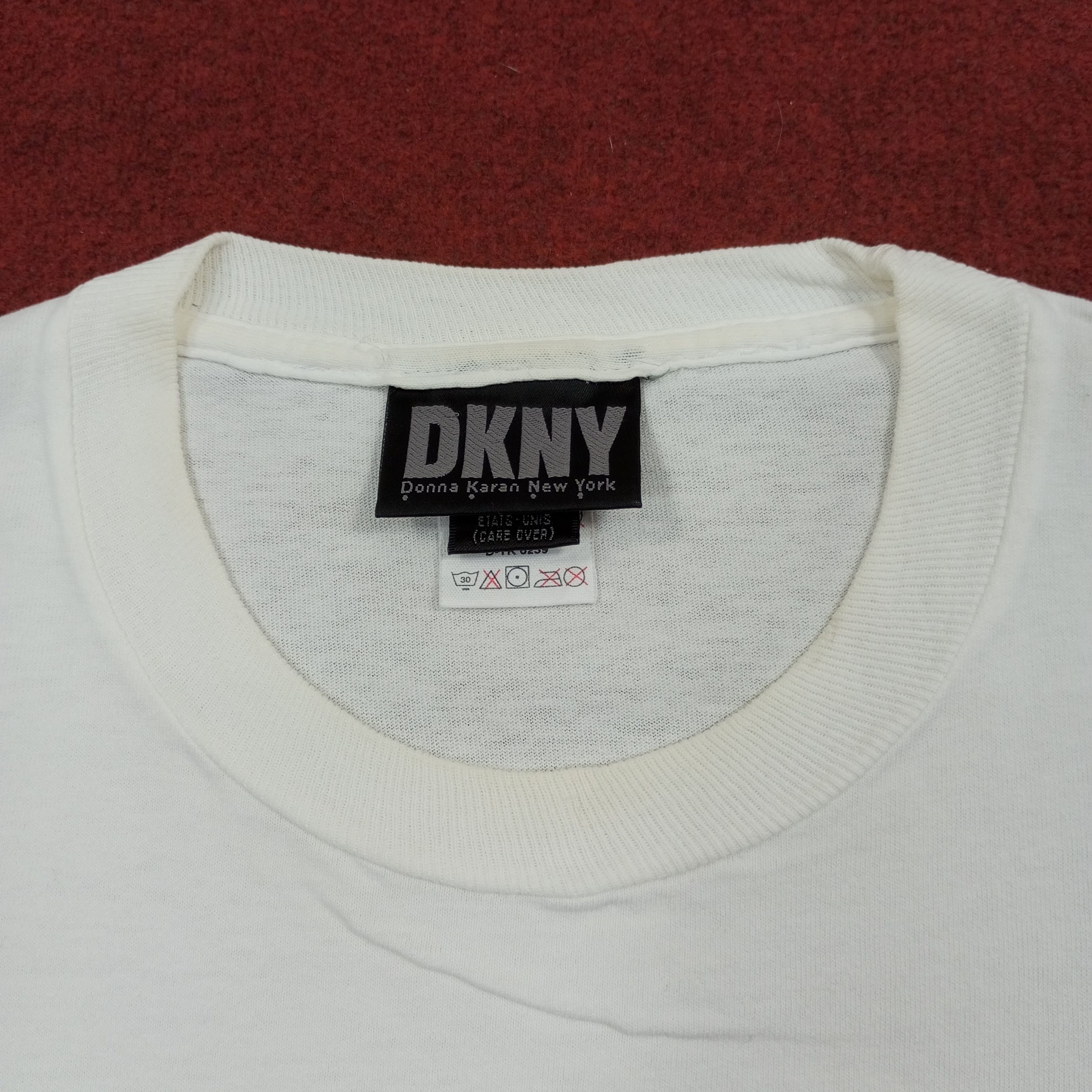 DKNY × Vintage DKNY New York Design Style Vintage Tshirt Size US L / EU 52-54 / 3 - 5 Thumbnail