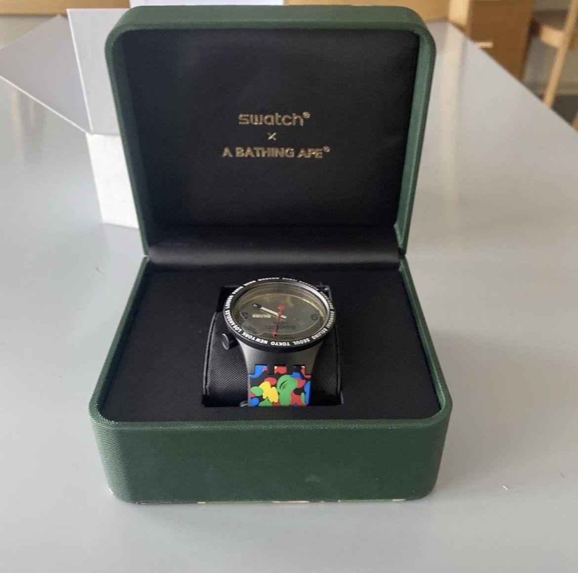 Bape Bape x Swatch BAPE x Swatch BIG BOLD Tokyo Edition Size ONE SIZE - 6 Thumbnail