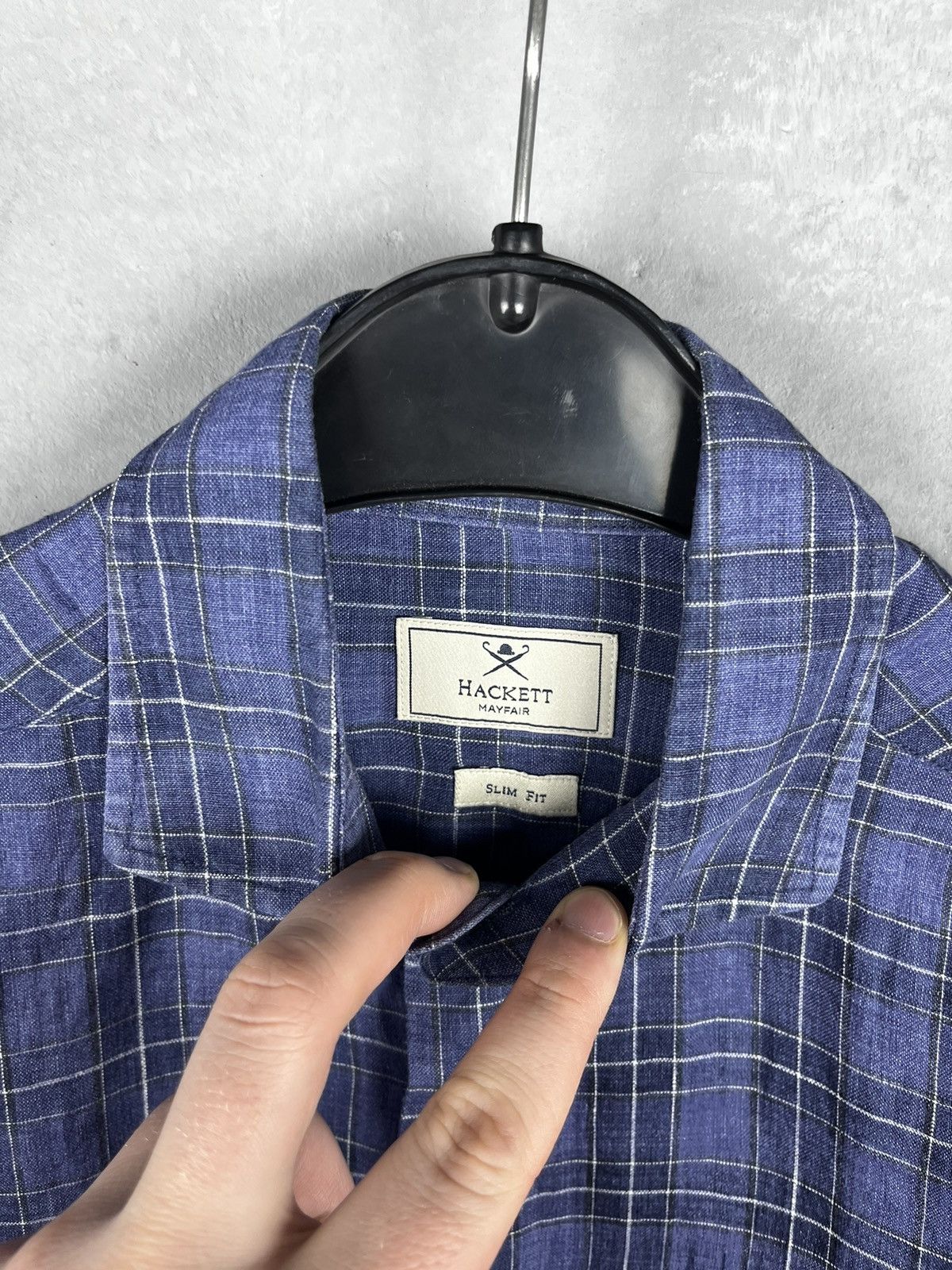 Hackett Hackett London linen shirt Size US S / EU 44-46 / 1 - 2 Thumbnail