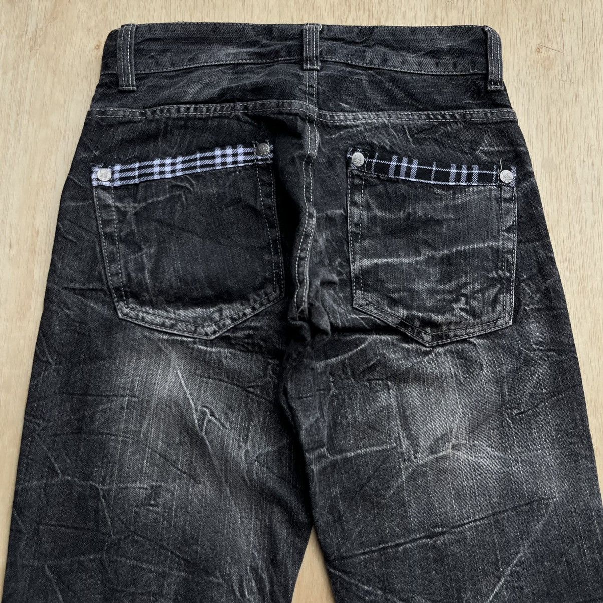 Japanese Brand WILD LIFE DENIM LIGHTHING Y2K SKULL BONES VINTAGE 00s Size US 30 / EU 46 - 7 Thumbnail