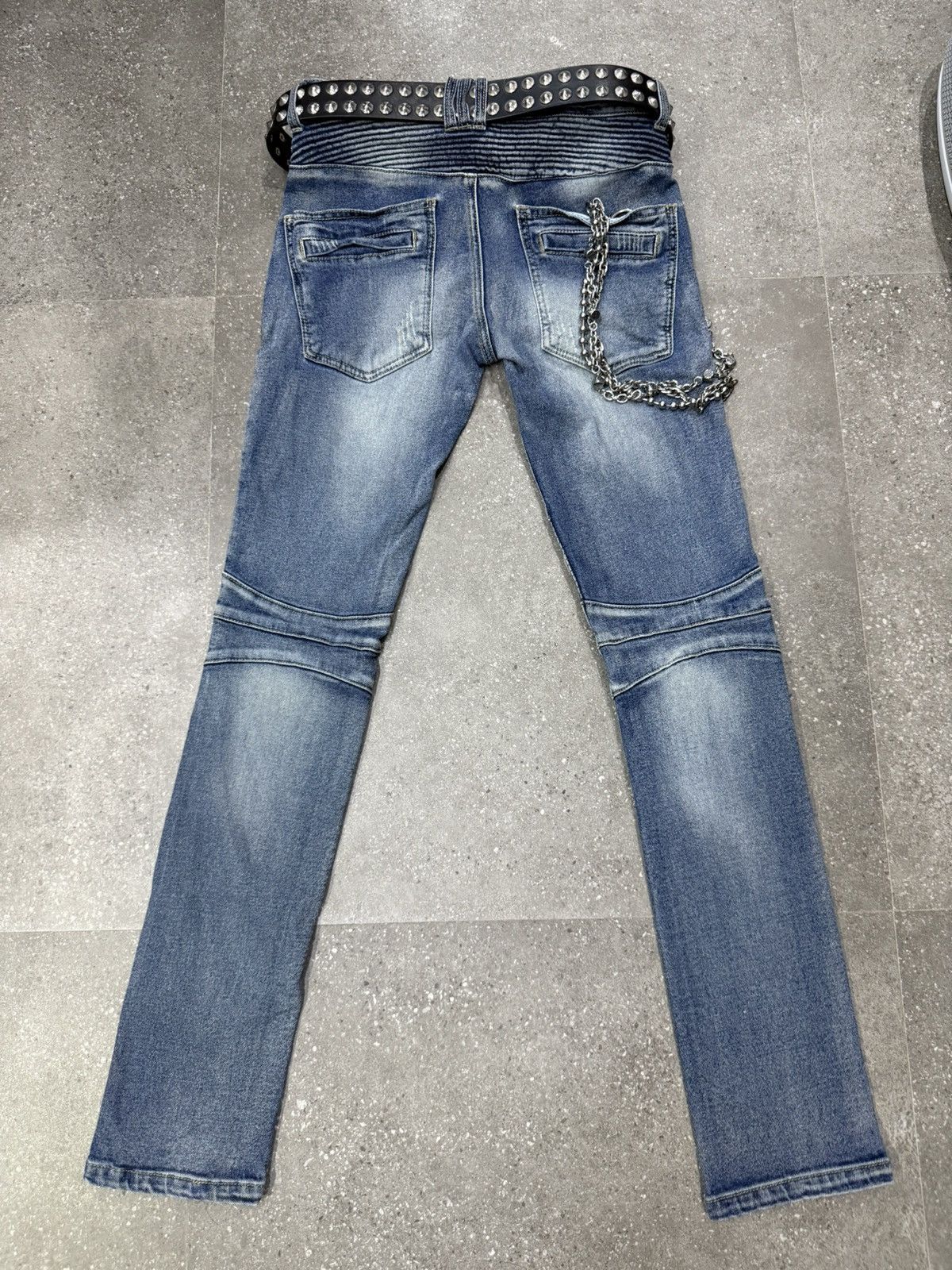 In The Attic In the attic homme denim biker pants Size US 30 / EU 46 - 14 Thumbnail