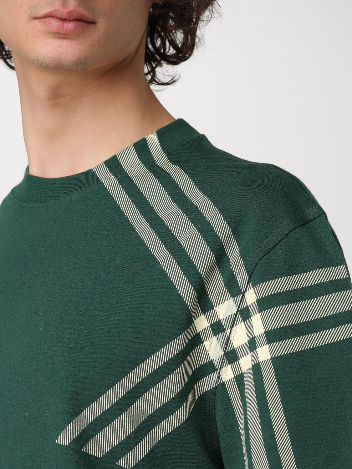 Burberry o1y0426 Crewneck T-Shirt in Dark Green Size US L / EU 52-54 / 3 - 5 Thumbnail