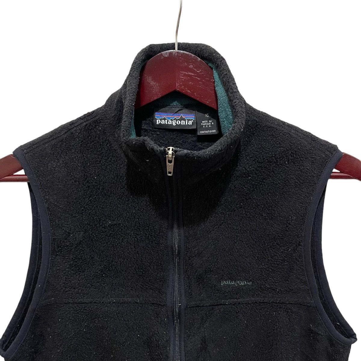 Patagonia × Vintage Vintage Patagonia Fleece Zipper Vest Made in USA Size US S / EU 44-46 / 1 - 2 Thumbnail