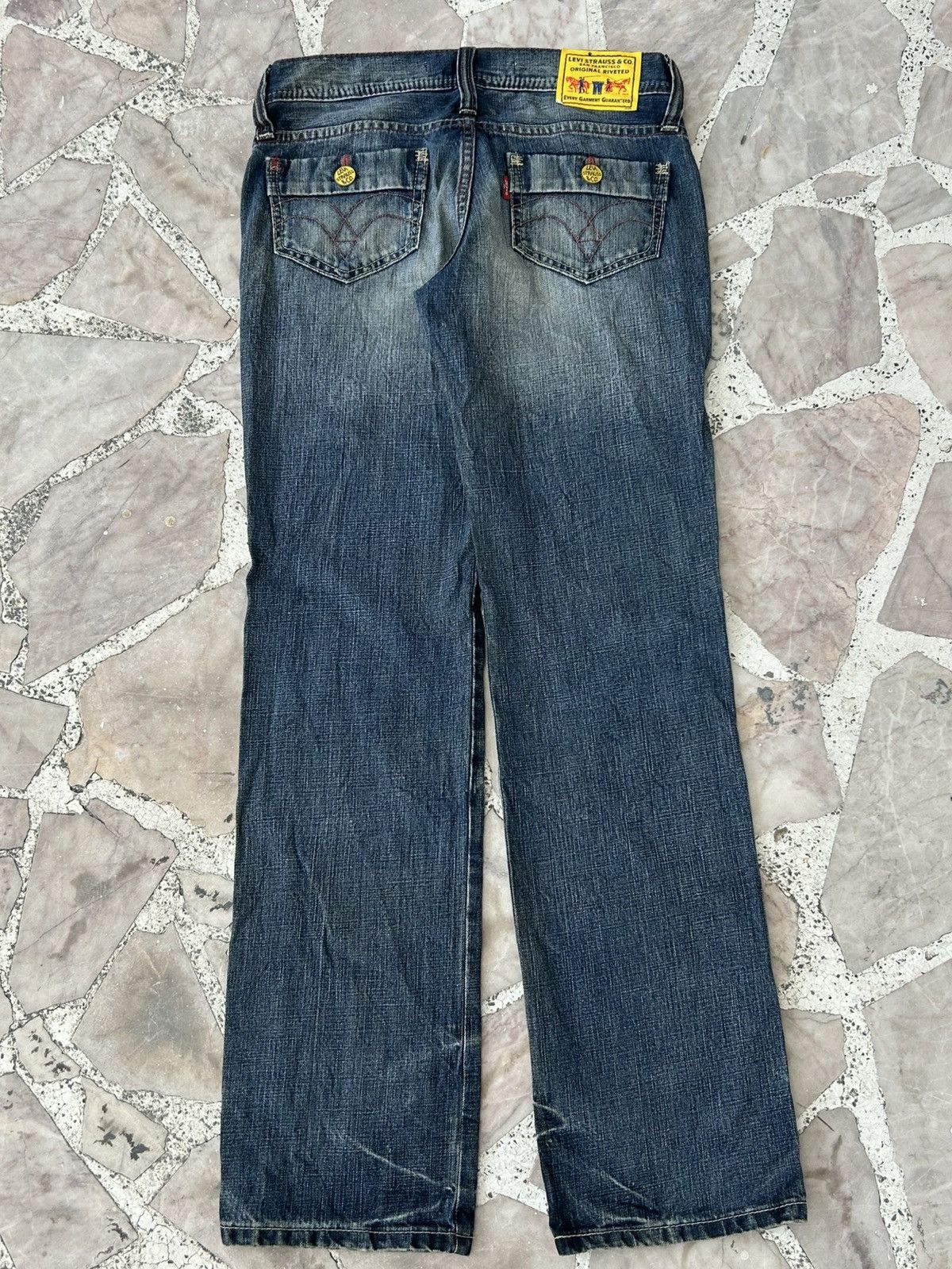 Levi's Levis Vintage Blush Ripped Denim Size 27" / US 4 / IT 40 - 2 Thumbnail