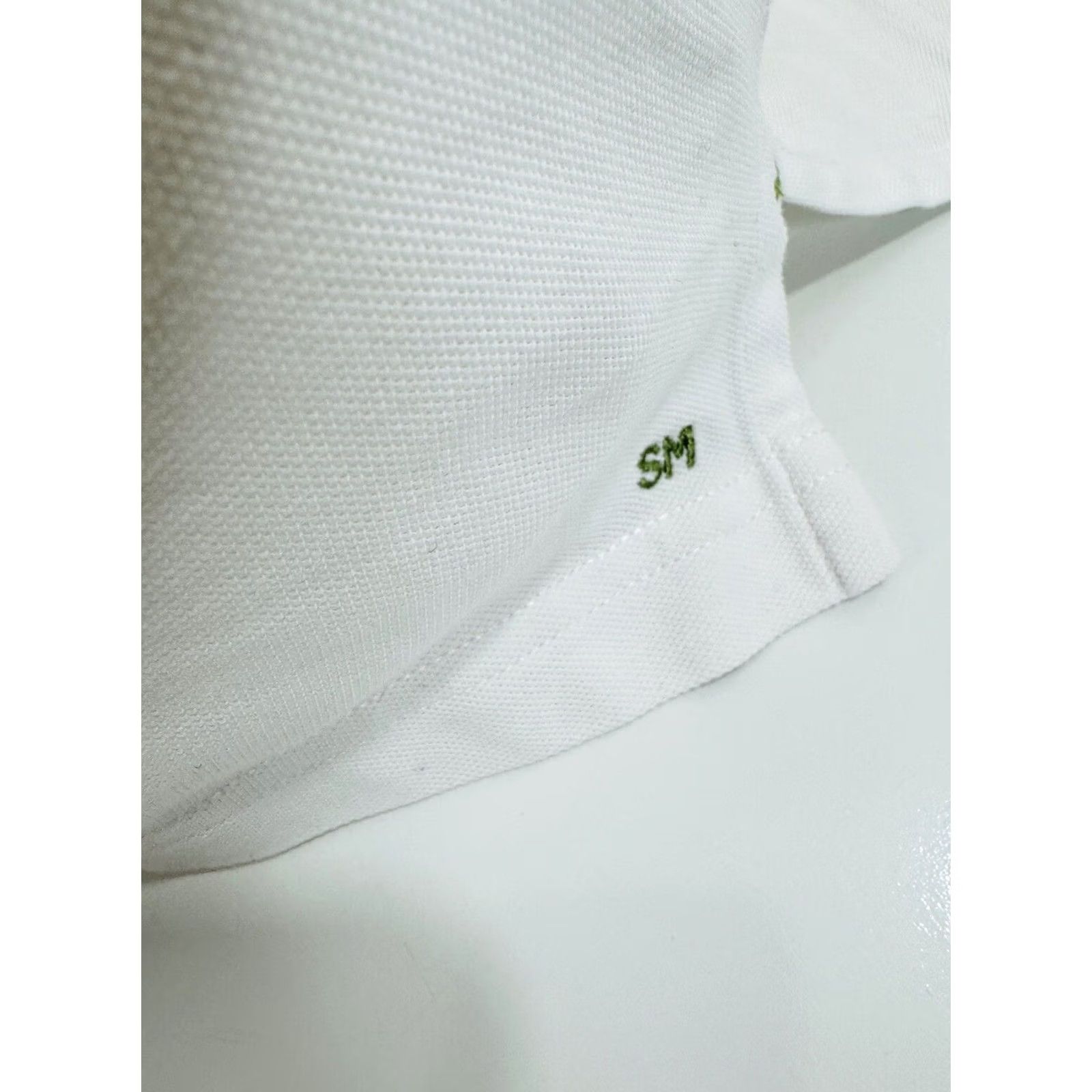 Sid Mashburn SID MASHBURN Polo Shirt Knit Embroidered SM White Mens XXL Polo Shirt Size US XXL / EU 58 / 5 - 3 Thumbnail