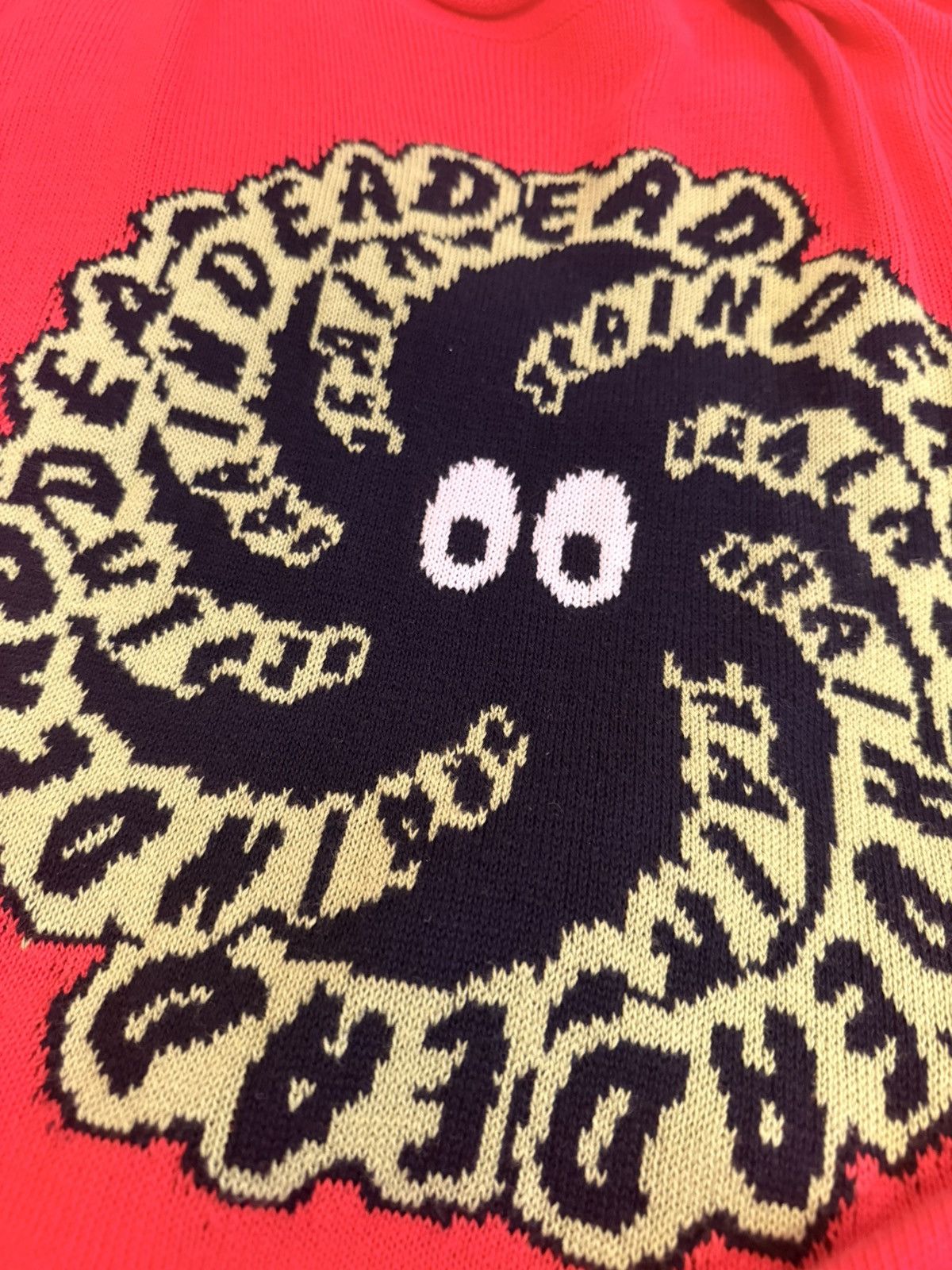 Brain Dead Spit It Oversized Cropped Boxy Sweater Size US M / EU 48-50 / 2 - 5 Thumbnail