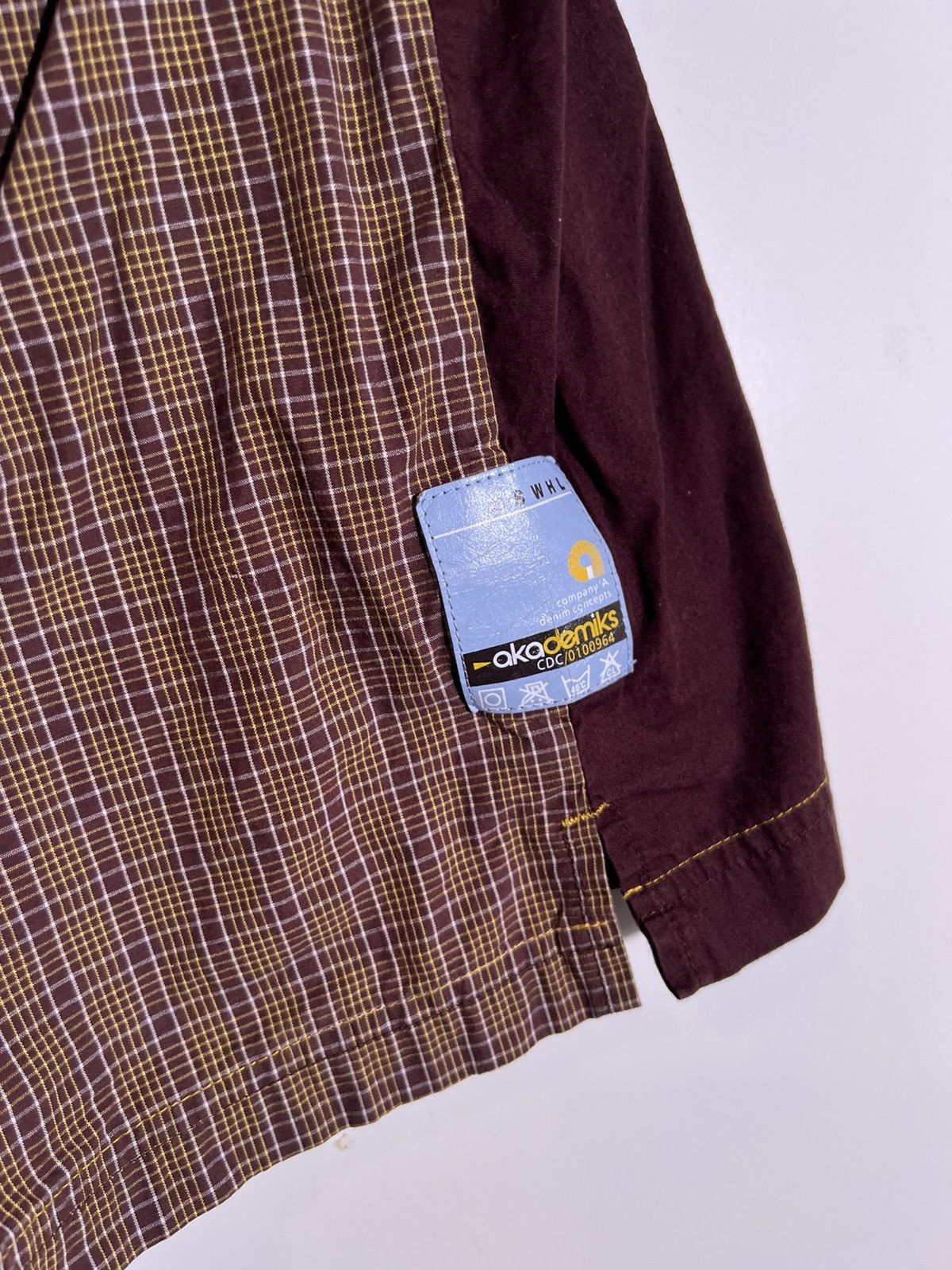 Vintage 90’s 2000’s Y2K VTG Vintage Akademiks Striped Plaid Shirt Size US XL / EU 56 / 4 - 9 Thumbnail