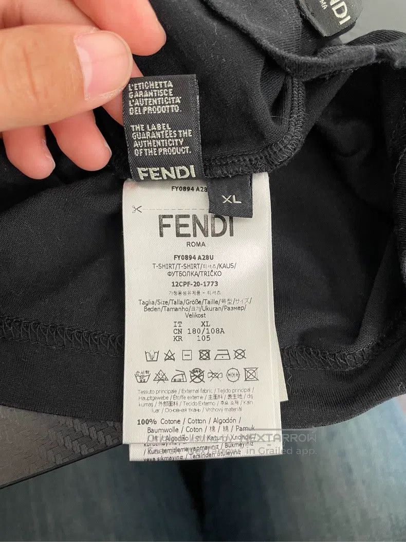 Fendi Fendi Short Sleeve Size US XL / EU 56 / 4 - 5 Thumbnail