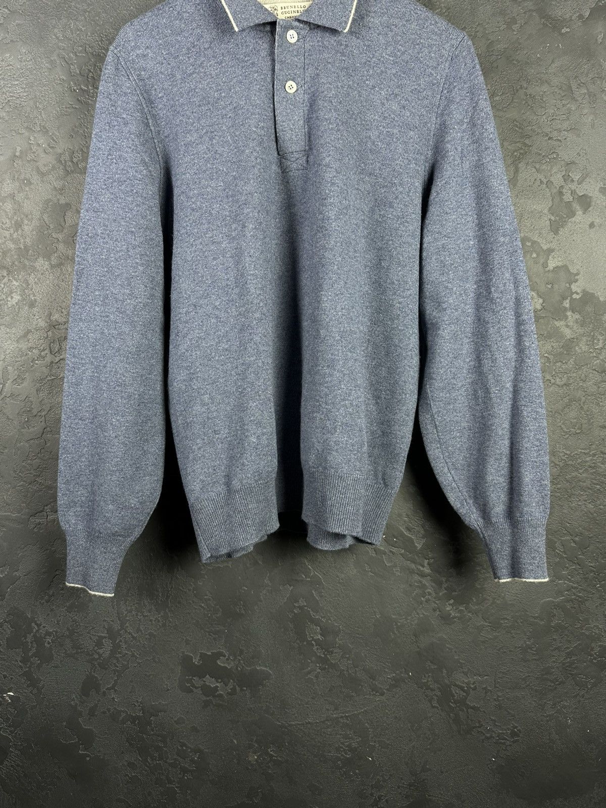 Brunello Cucinelli Brunello Cucinelli Cashmere Button Sweater Jumper Size US M / EU 48-50 / 2 - 5 Thumbnail
