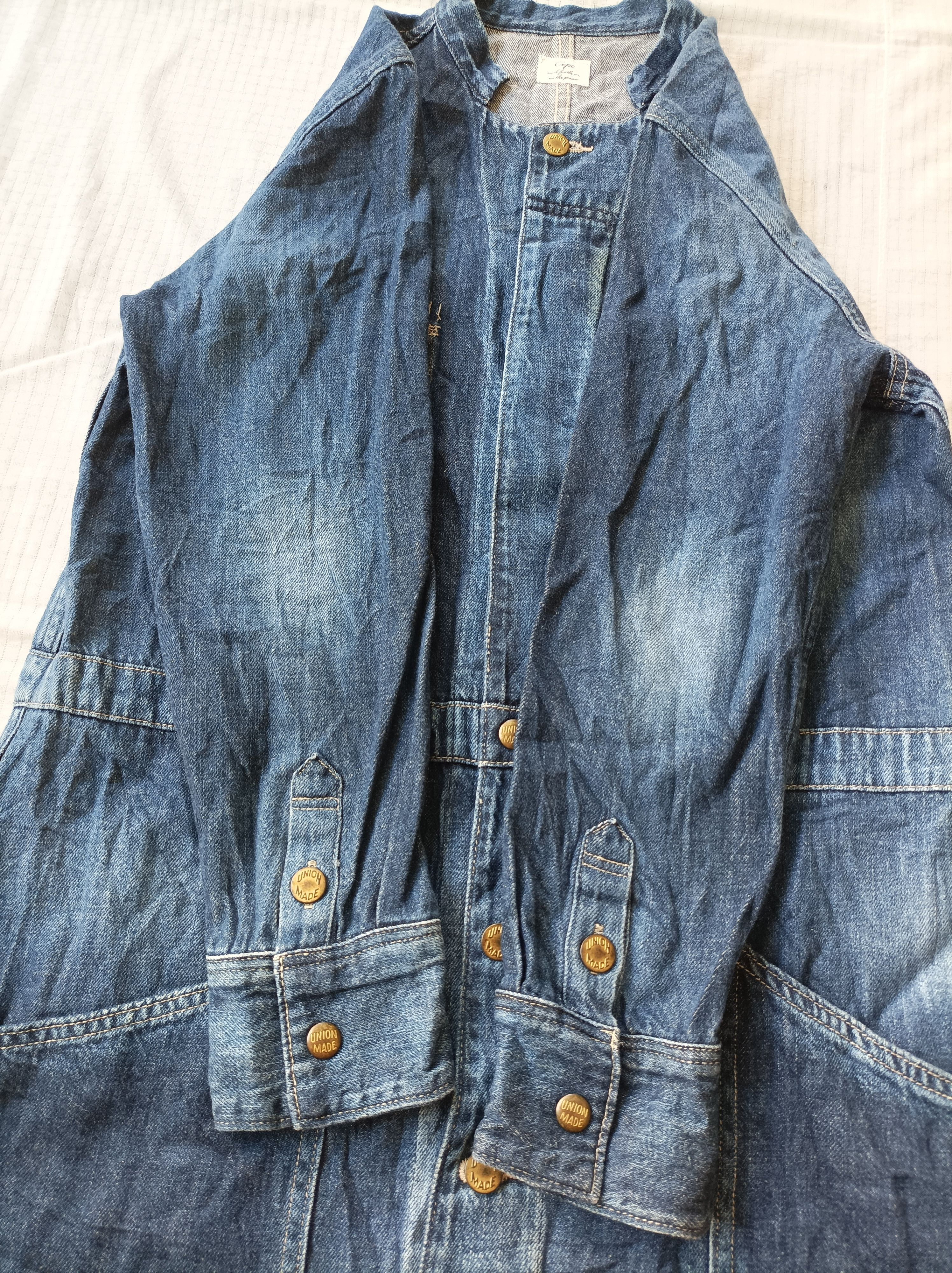 Japanese Brand (J567) Cepo Long Denim Jean Jacket Japan M Size M / US 6-8 / IT 42-44 - 6 Thumbnail