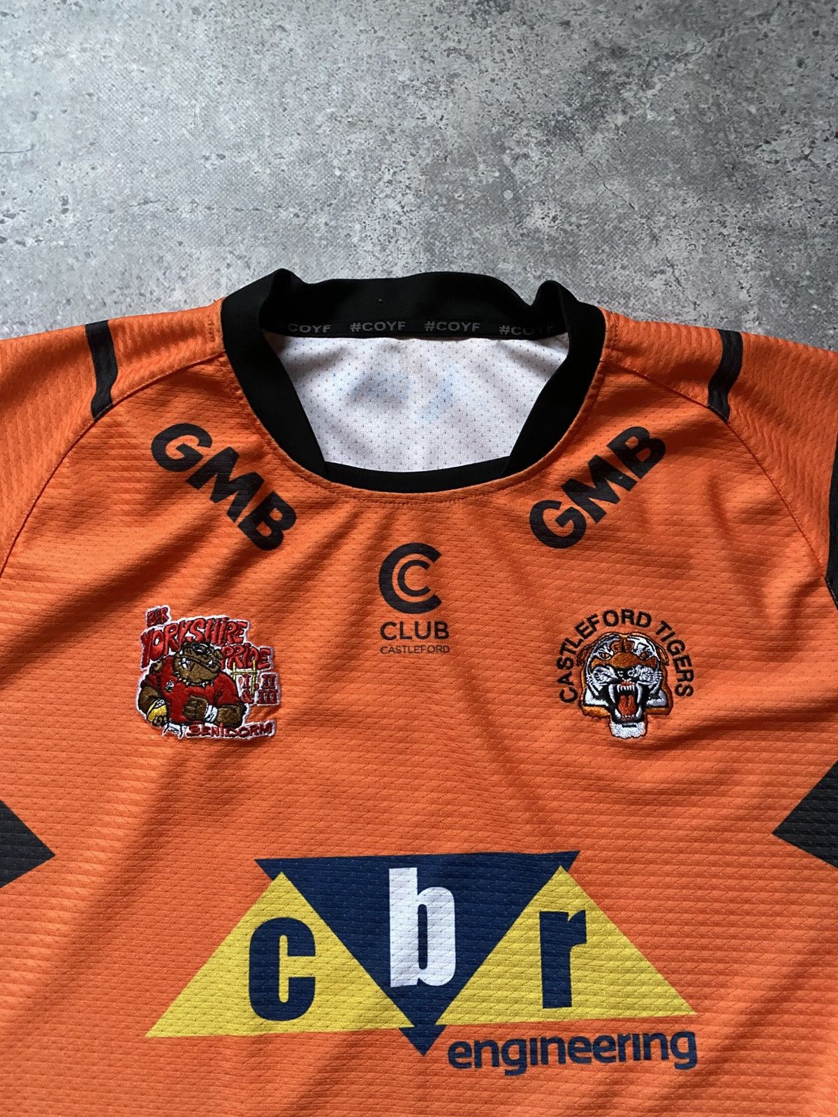 Other Castleford Tigers Rugby League Club Castleford Shirt Jersey Size US XL / EU 56 / 4 - 2 Thumbnail