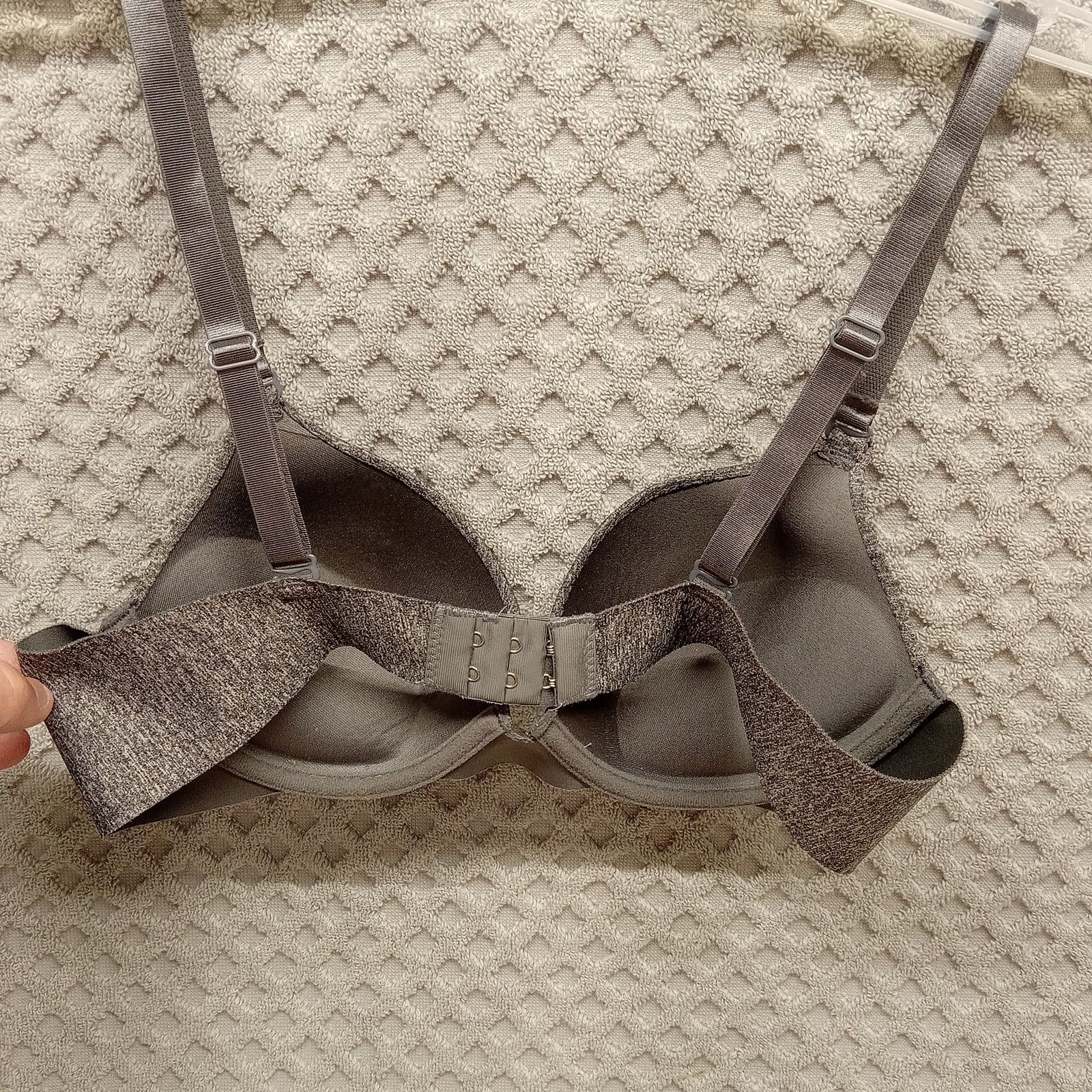 & Other Stories Catherine Malandrino Women's Push-Up Underwire Bra Grey Size ONE SIZE - 3 Thumbnail