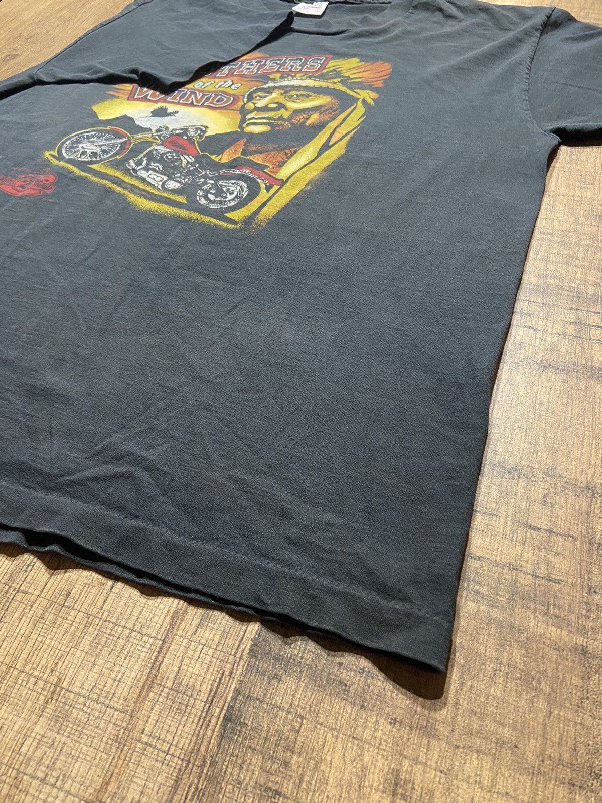 Anvil Vintage Sturgis 1994 motorcycle rally tee Size US XL / EU 56 / 4 - 7 Thumbnail