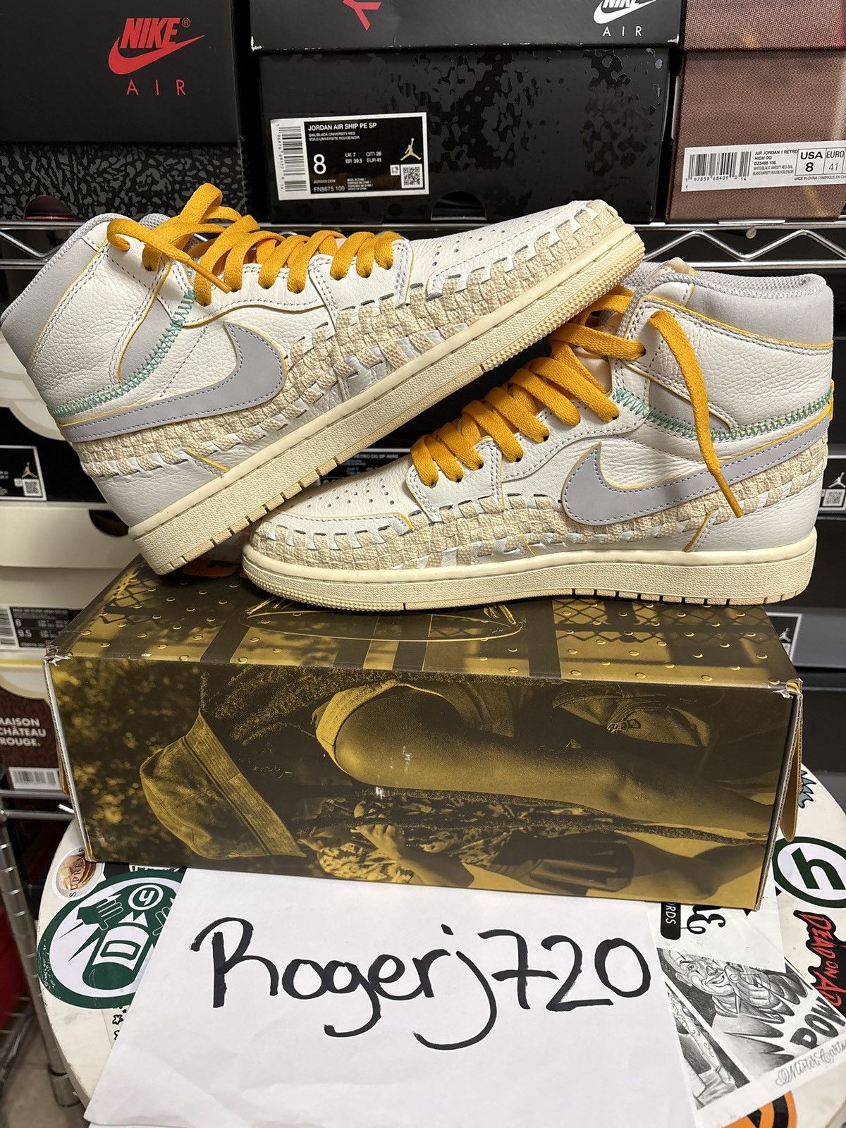 Jordan Brand × Union LA Jordan 1 x Union LA Bephies Beauty Supply Size US 8 / EU 41 - 5 Thumbnail