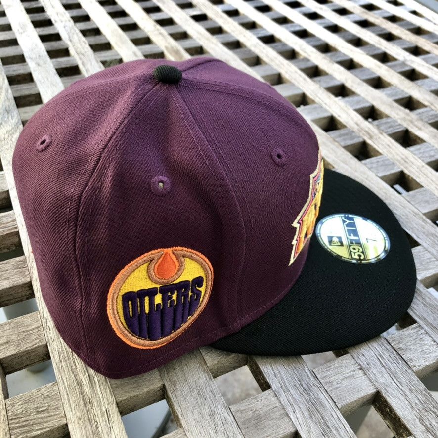 New Era Edmonton Oilers Petroleros Mexican Day MyFitteds Hat 7 5/8 Size ONE SIZE - 3 Thumbnail