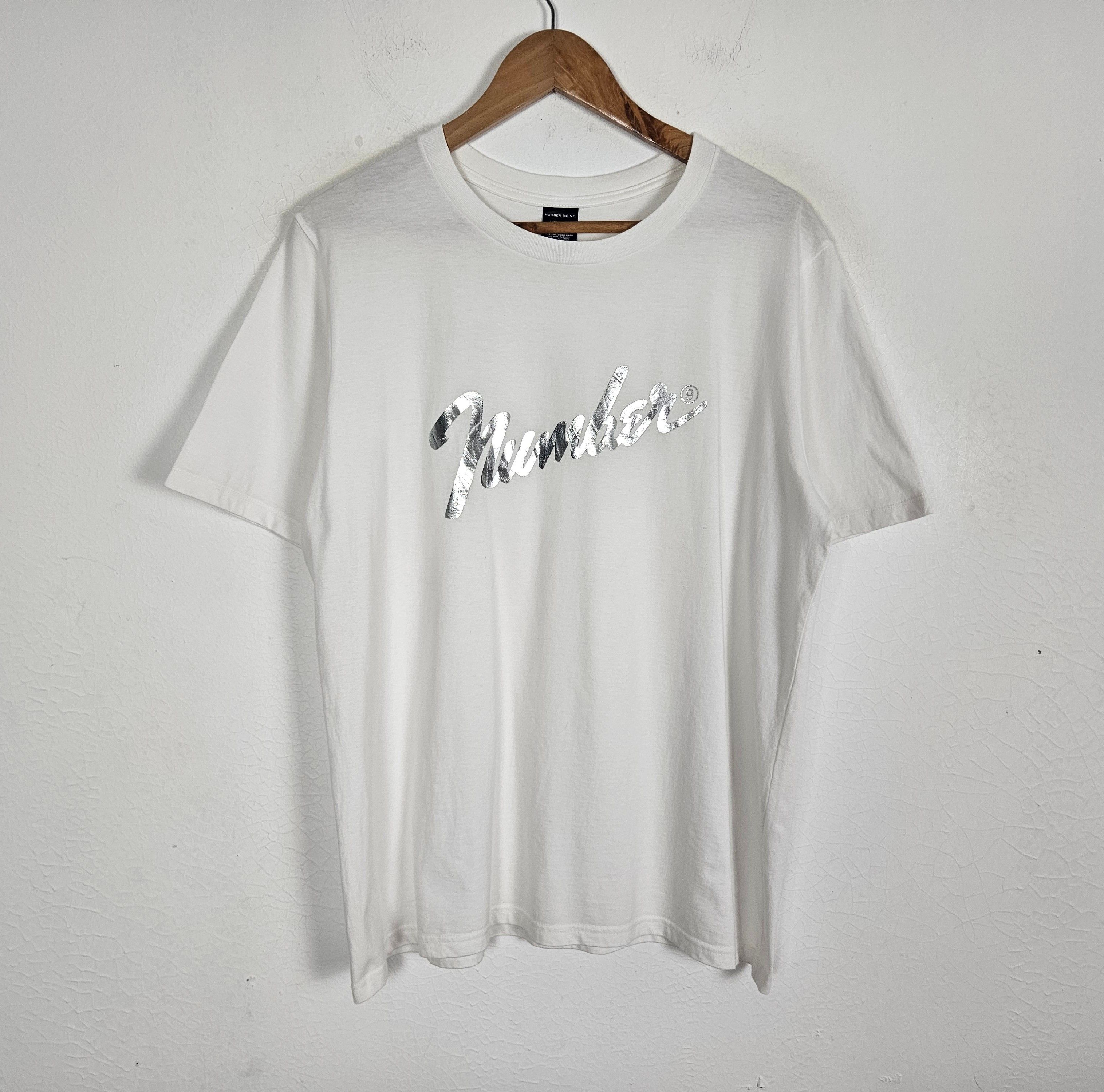 Number (N)ine Number Nine Fender Font logo tee Size US XL / EU 56 / 4 - 2 Thumbnail