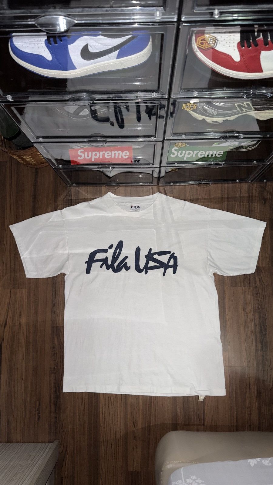 Fila × Vintage Vintage FILA Size US L / EU 52-54 / 3 - 1 Thumbnail
