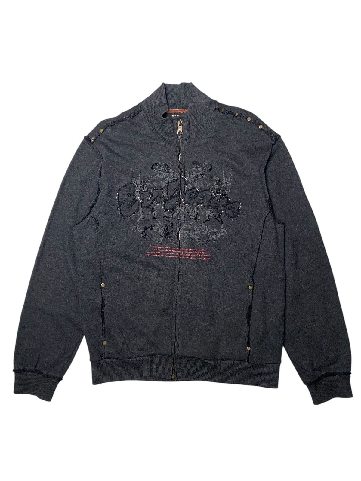 Hysteric Glamour × Japanese Brand 2000's EXR Unfinished Poem Embroidered Jacket Size US L / EU 52-54 / 3 - 1 Thumbnail