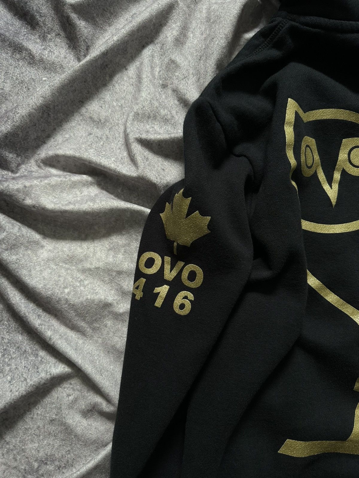 Mitchell & Ness × October's Very Own RARE Mitchell & Ness Gold OVO x Raptors Black Hoodie Size US S / EU 44-46 / 1 - 6 Thumbnail