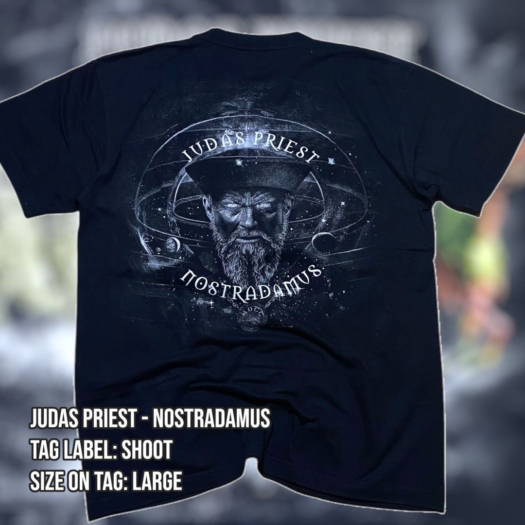 Band Tees Judas Priest - Nostradamus Band Tee Size US XL / EU 56 / 4 - 2 Thumbnail