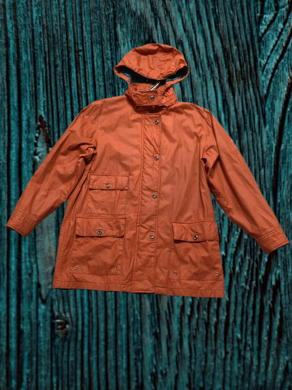 Ralph Lauren Orange Down Jacket Y2K Vintage Ralph Lauren Logo Size US L / EU 52-54 / 3 - 1 Thumbnail