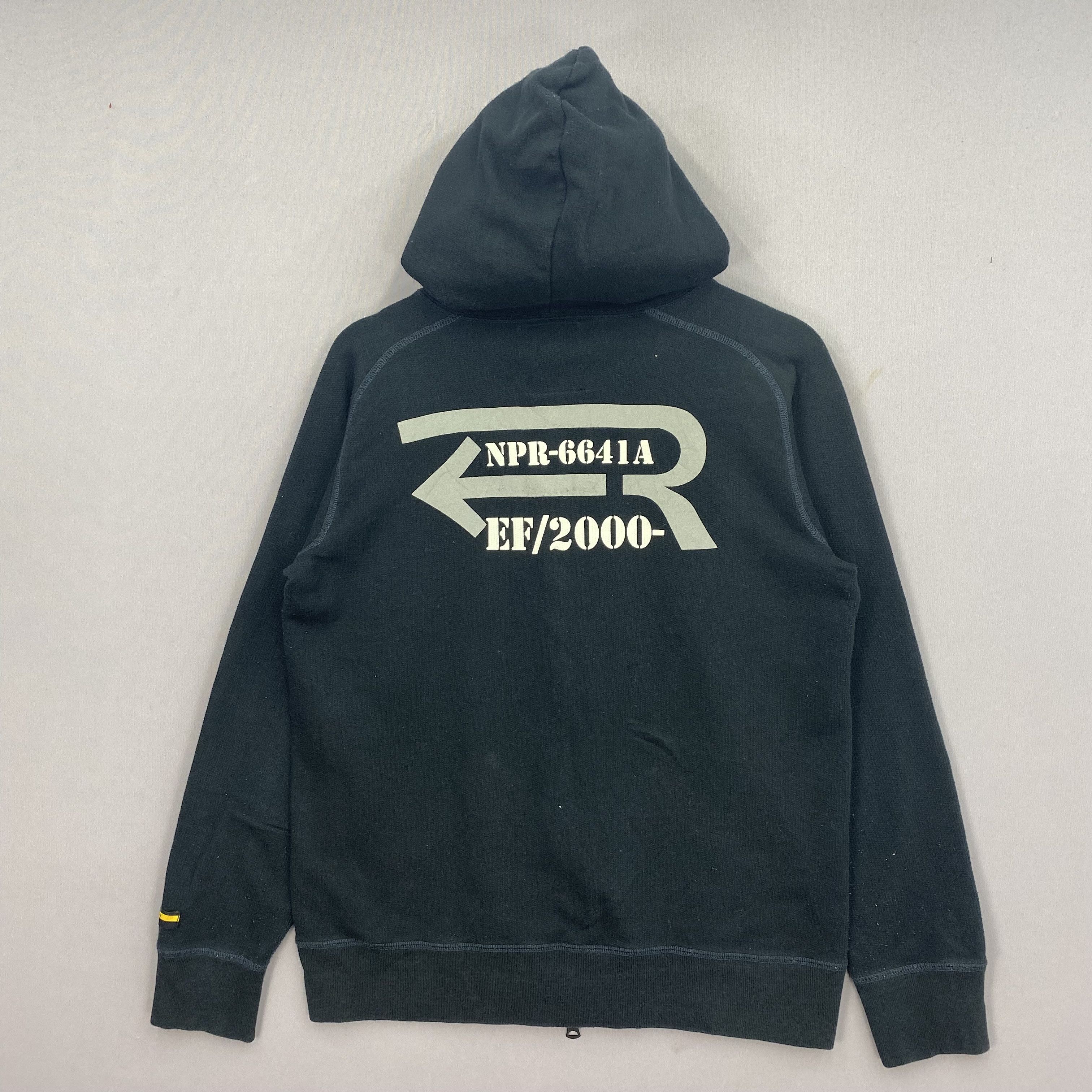 Edwin Vintage Edwin E-Function Sweater Y2K Hoodie Sweatshirt Size US S / EU 44-46 / 1 - 4 Thumbnail