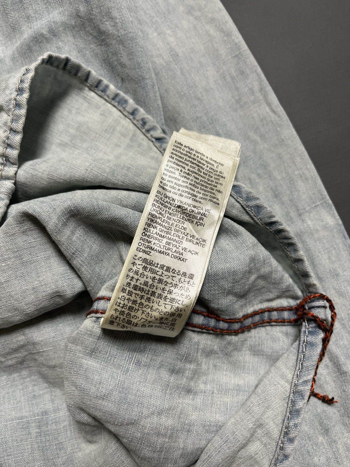 Diesel Diesel Western Denim Shirt Size US L / EU 52-54 / 3 - 13 Thumbnail