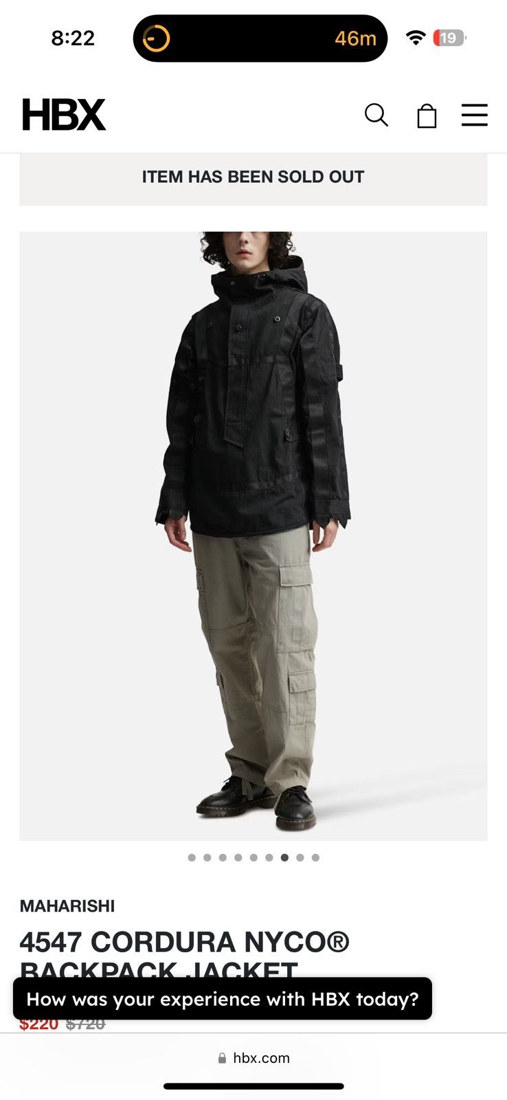 Maharishi Maharishi backpack jacket Size US M / EU 48-50 / 2 - 6 Thumbnail